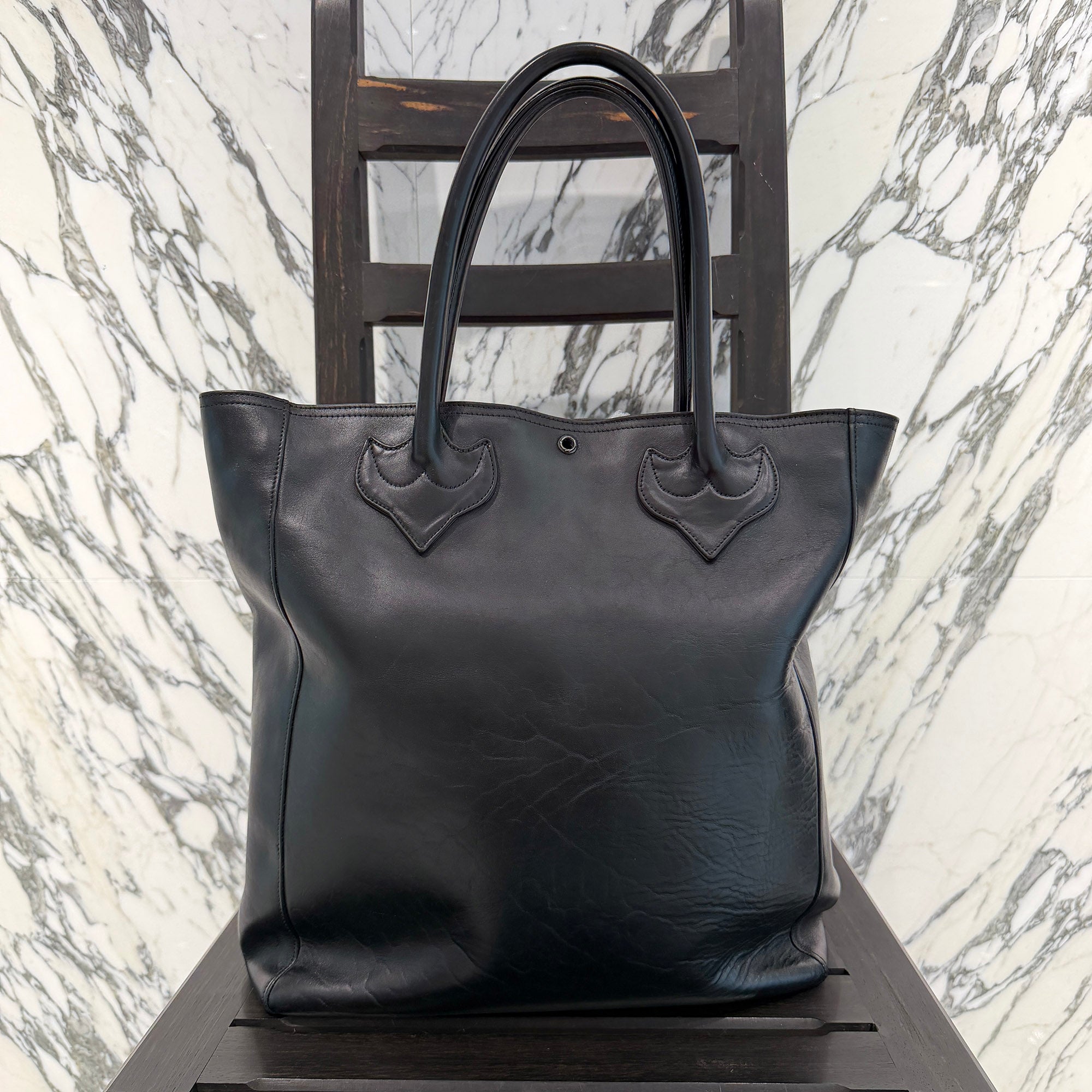 CHROME HEARTS Tokyo Limited AOYAMA 20th Anniversary Leather Tote Bag クロムハーツ 東京限定 青山 20周年記念 レザートートバッグ