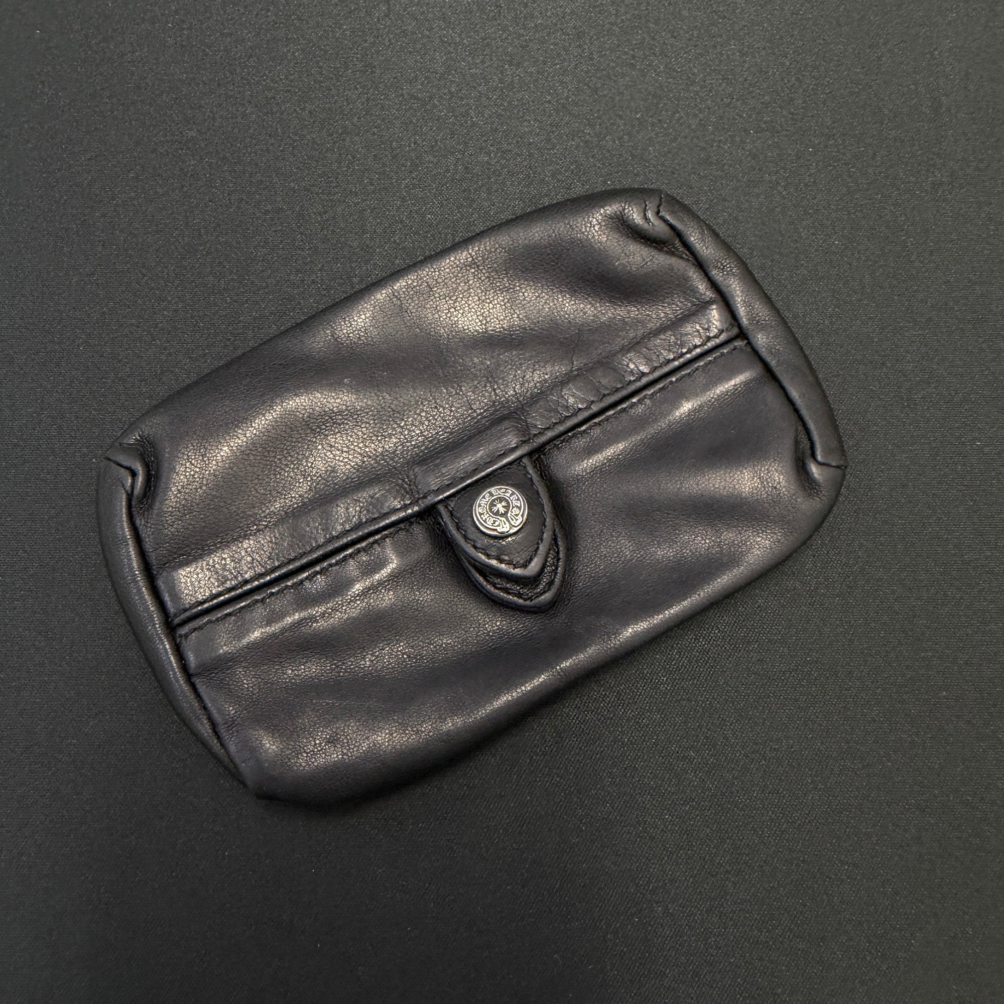 CHROME HEARTS Horseshoe Button Pocket Tissue Case クロムハーツ ホースシュー ボタン ポケット ティッシュ ケース