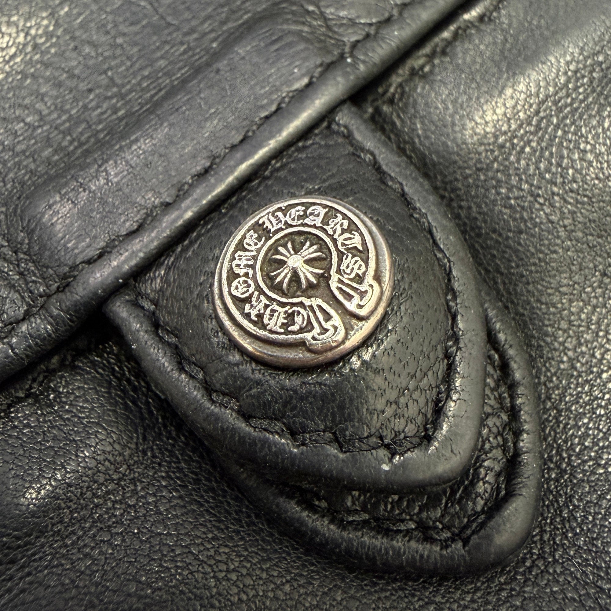 CHROME HEARTS Horseshoe Button Pocket Tissue Case クロムハーツ ホースシュー ボタン ポケット ティッシュ ケース
