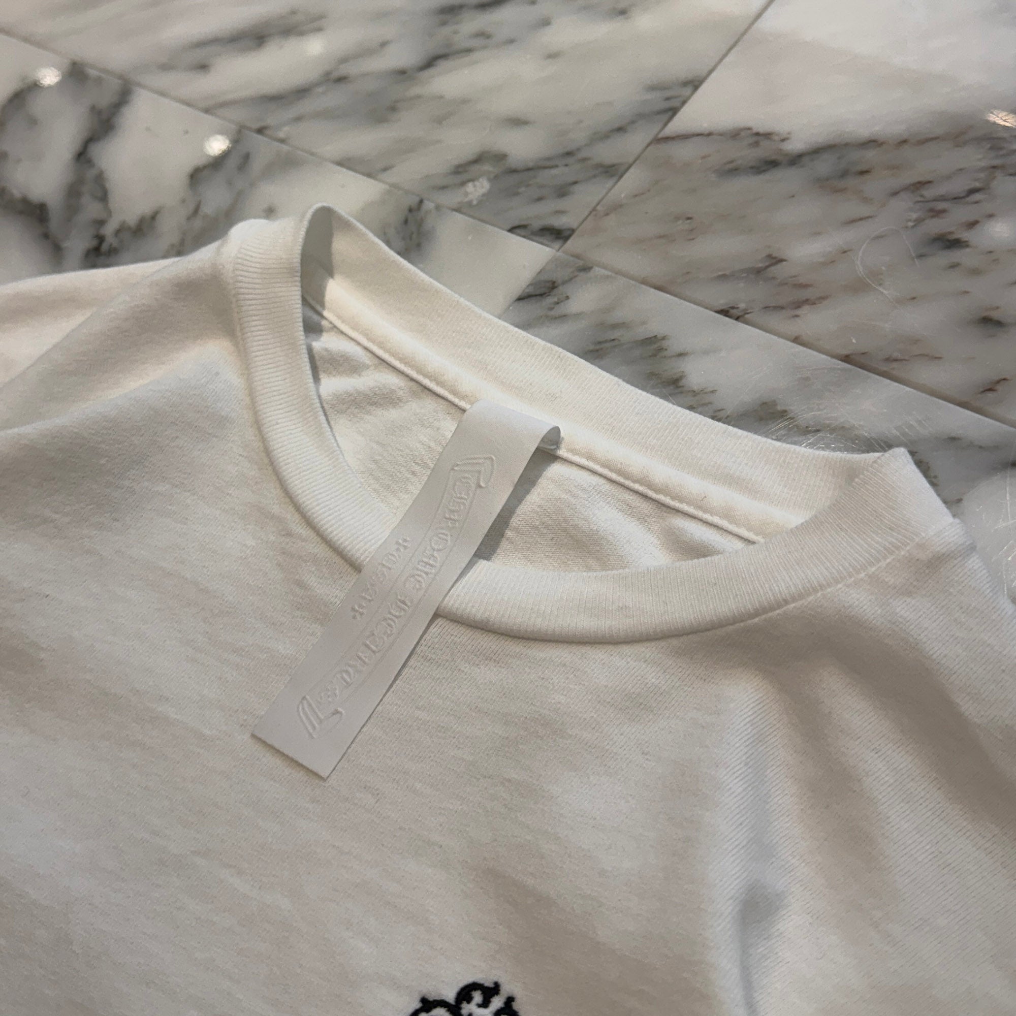 CHROME HEARTS Y NOT Vine Dagger CH Plus Embroidery Long Sleeve Tee