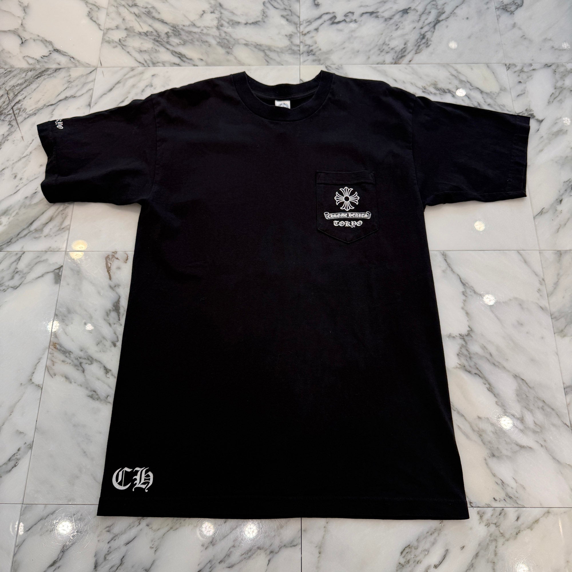 CHROME HEARTS TOKYO Limited CH Plus Scroll Tee Size L クロムハーツ