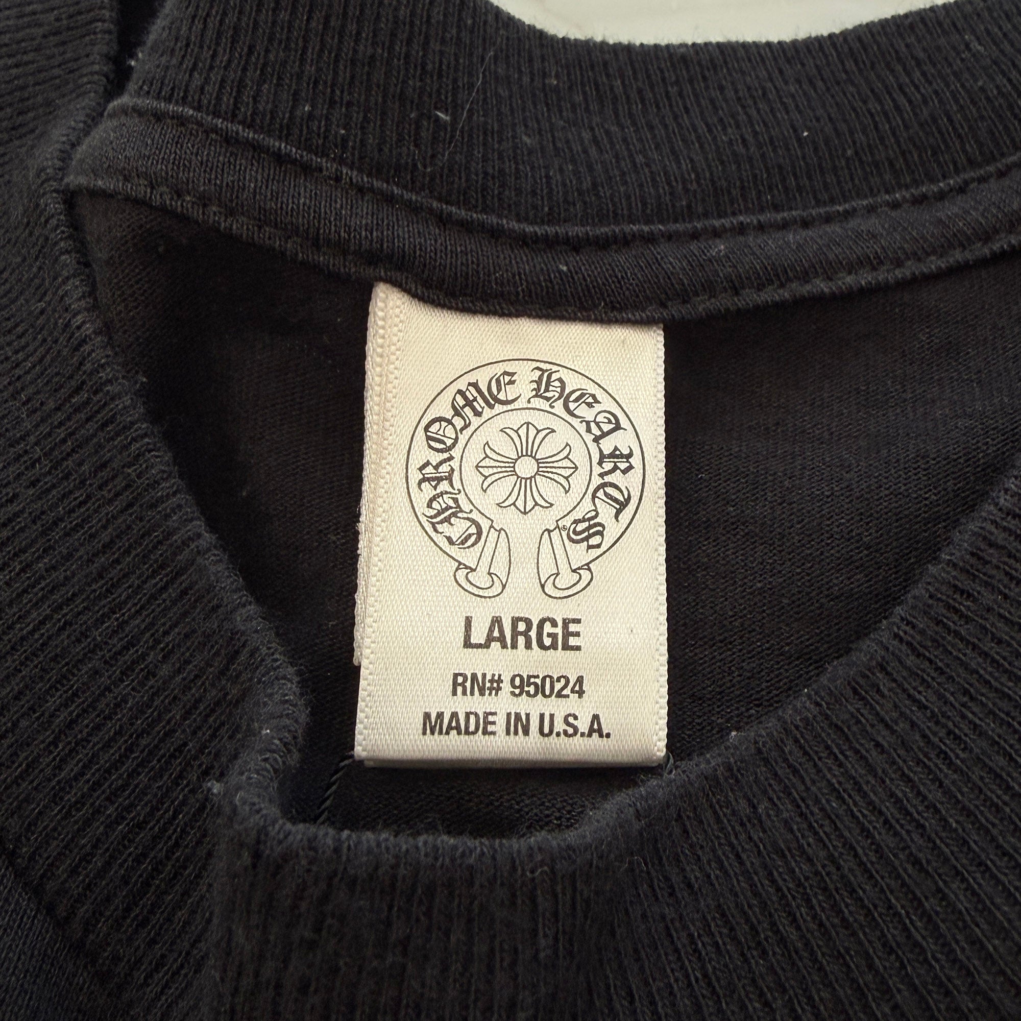 CHROME HEARTS TOKYO Limited CH Plus Scroll Tee Size L クロムハーツ