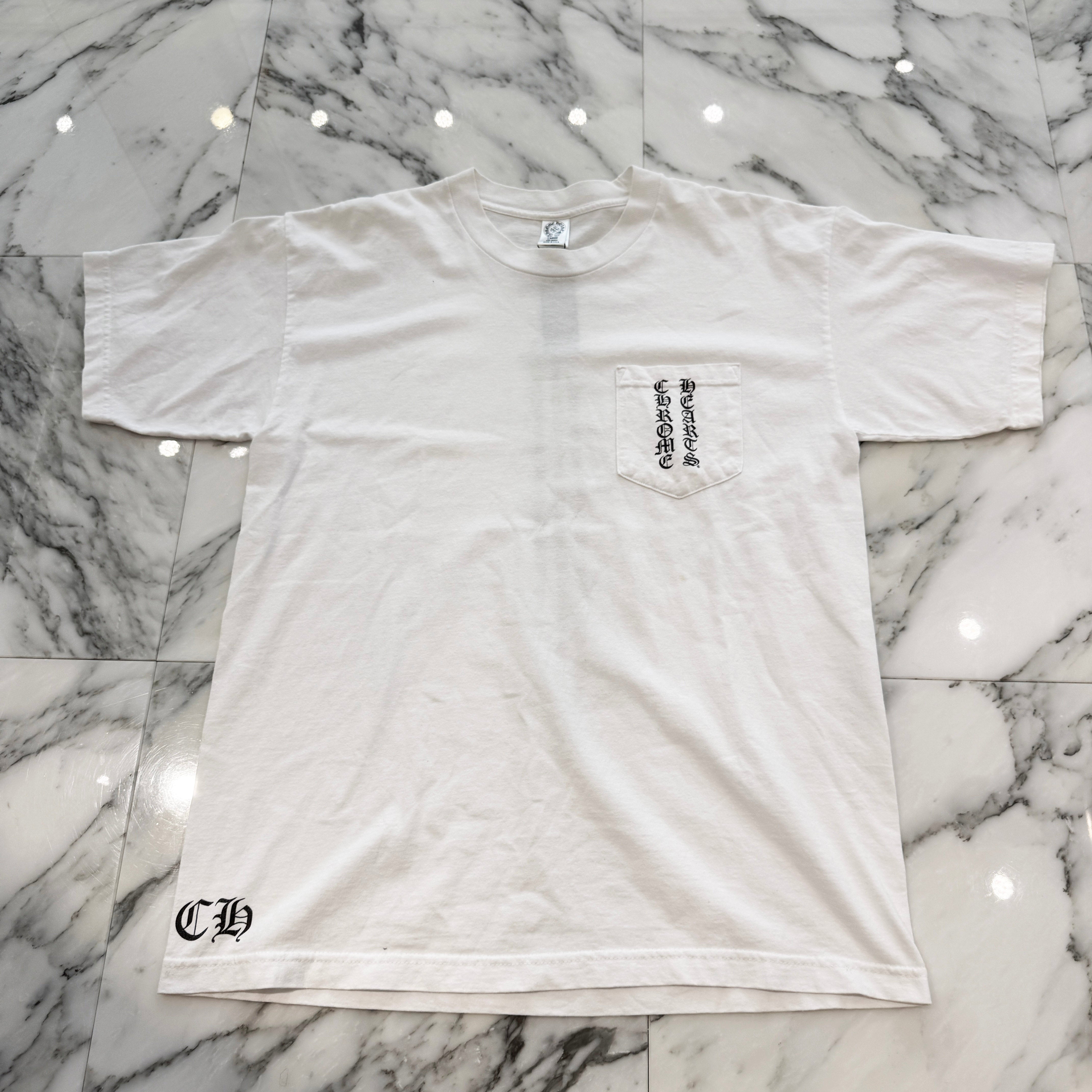CHROME HEARTS Vertical Logo RS3 Cross Tee Size L クロムハーツ ヴァーティカルロゴ RS3クロス Tシャツ サイズL