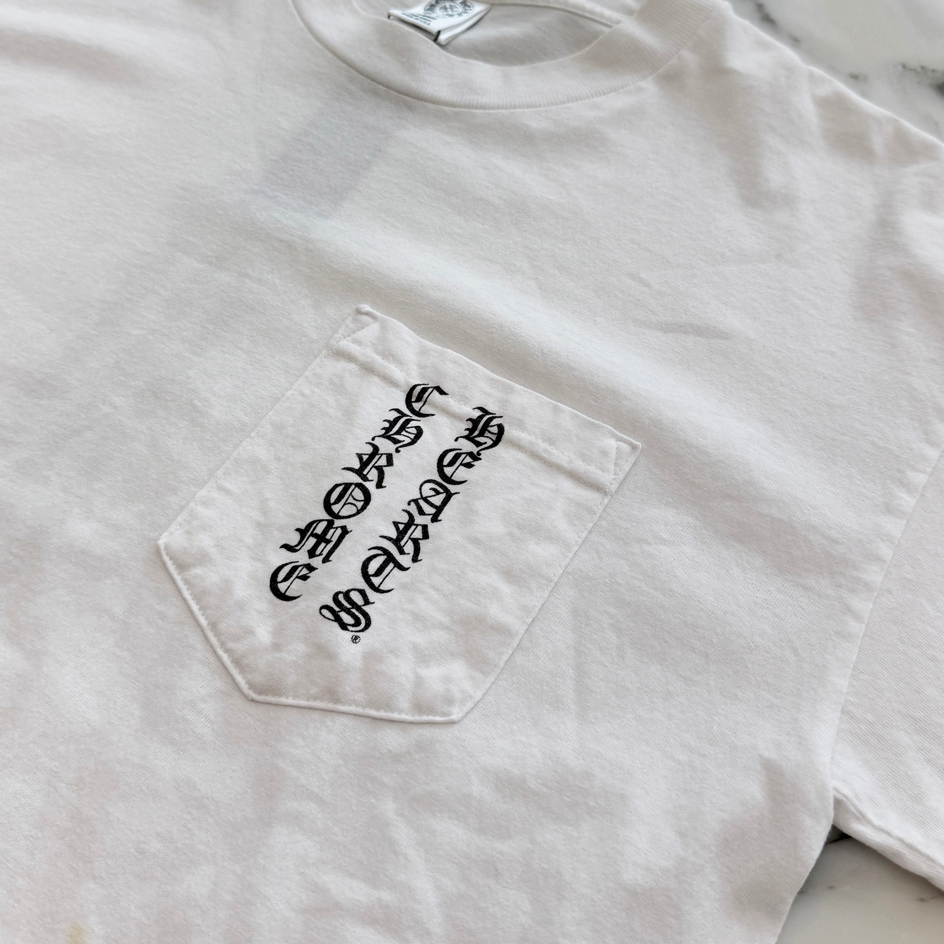 CHROME HEARTS Vertical Logo RS3 Cross Tee Size L クロムハーツ ヴァーティカルロゴ RS3クロス Tシャツ サイズL