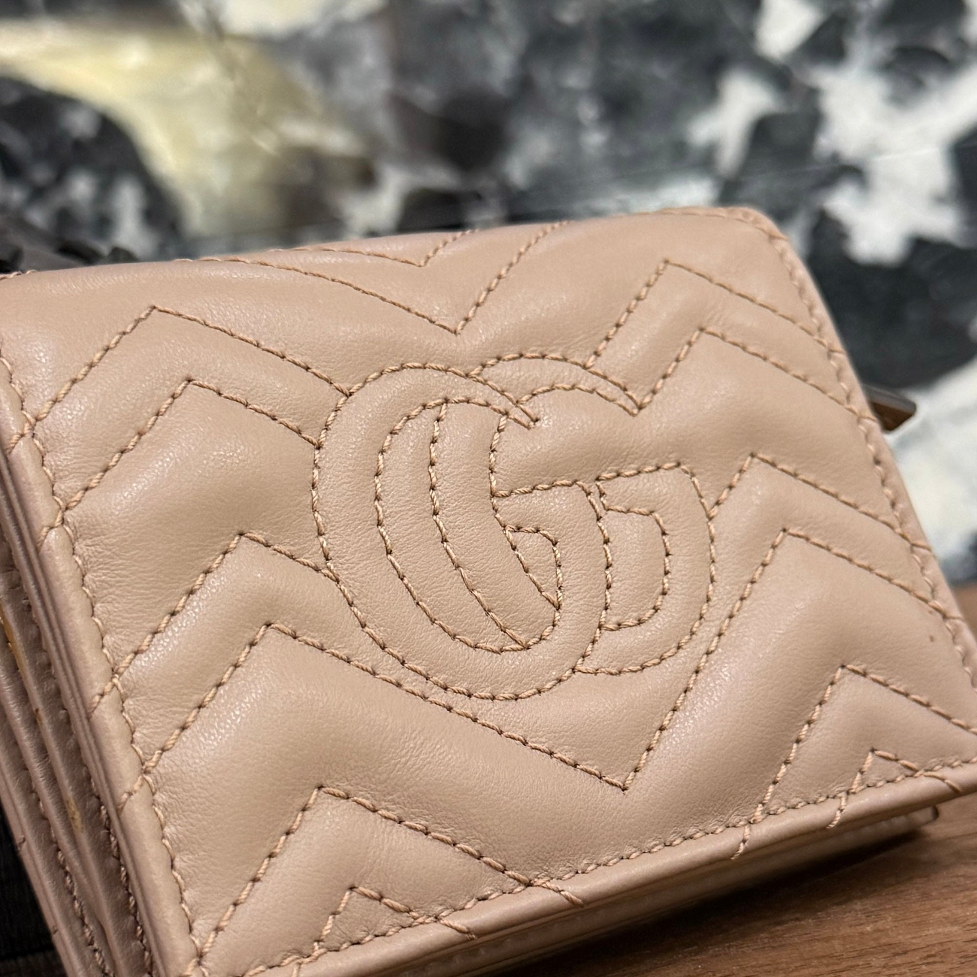 GUCCI GG Marmont Small Wallet 466492 グッチ GGマーモント スモール