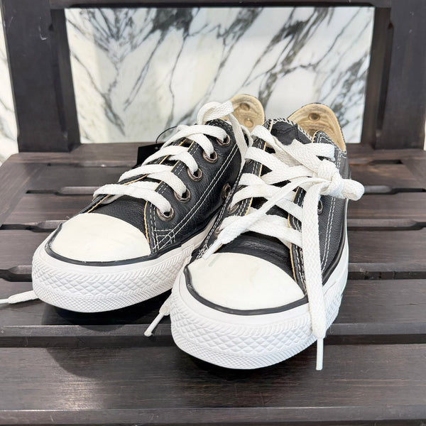 CHROME HEARTS × CONVERSE Silver Dagger Canvas Low Top Sneakers Size 4(約23.0cm) クロムハーツ × コンバース シルバーダガー キャンバス ローカットスニーカー サイズ4(約23.0cm)