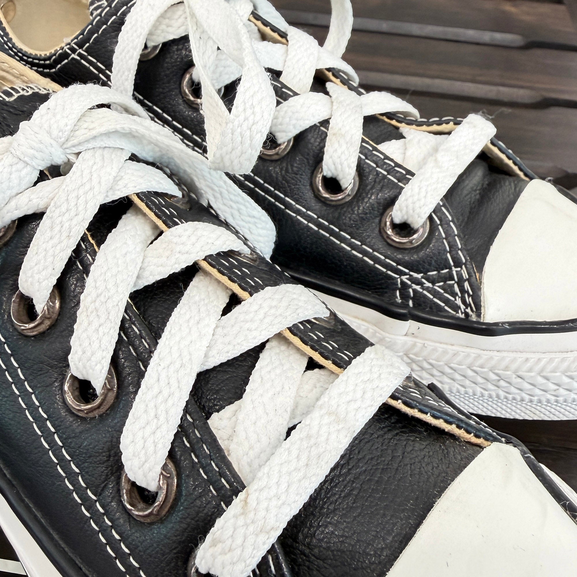 CHROME HEARTS × CONVERSE Silver Dagger Canvas Low Top Sneakers Size 4(約23.0cm) クロムハーツ × コンバース シルバーダガー キャンバス ローカットスニーカー サイズ4(約23.0cm)