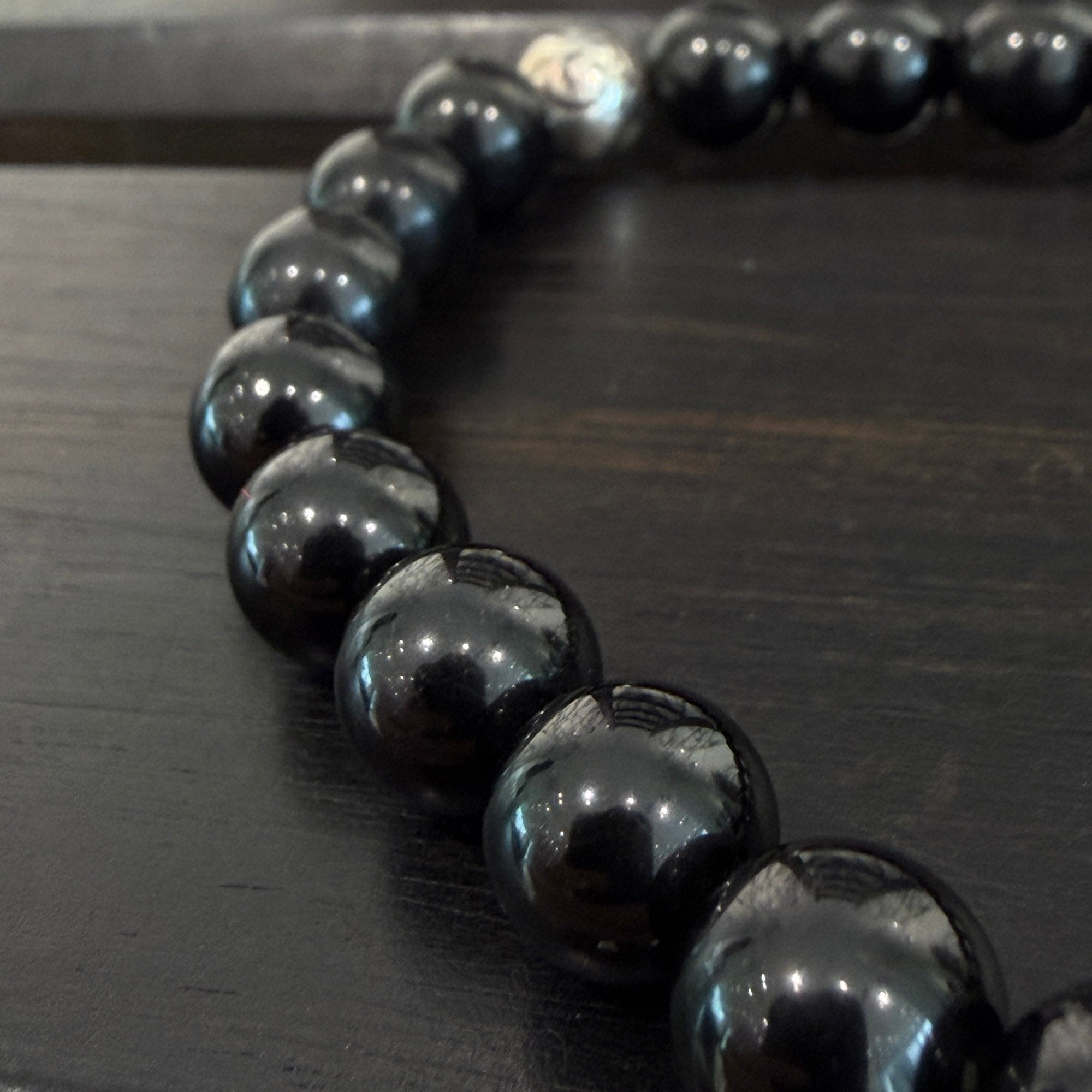 CHROME HEARTS CH Cross Beads Bracelet Size 8mm クロムハーツ CH