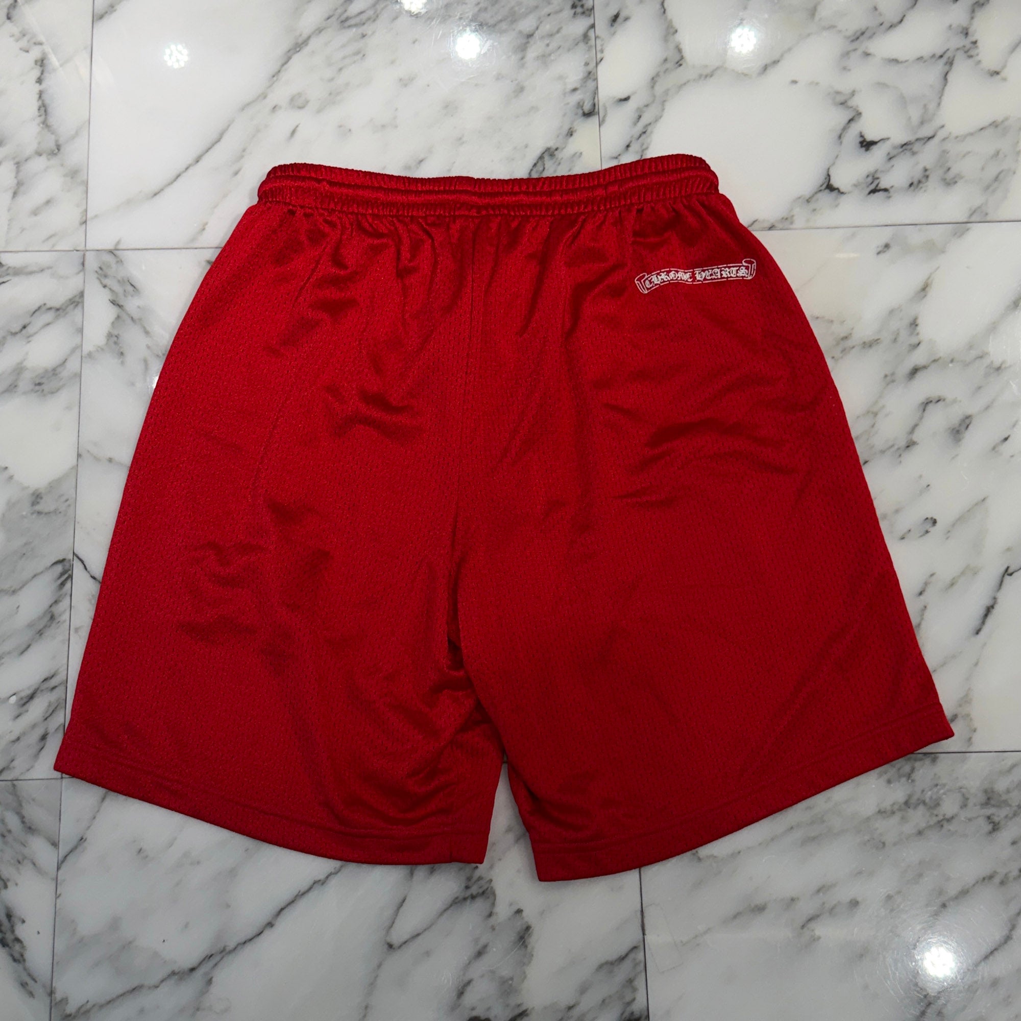 CHROME HEARTS × MATTY BOY "TEAM" Mesh Varsity Shorts Size M クロムハーツ × マッティボーイ チームメッシュバーシティ ショーツ サイズM
