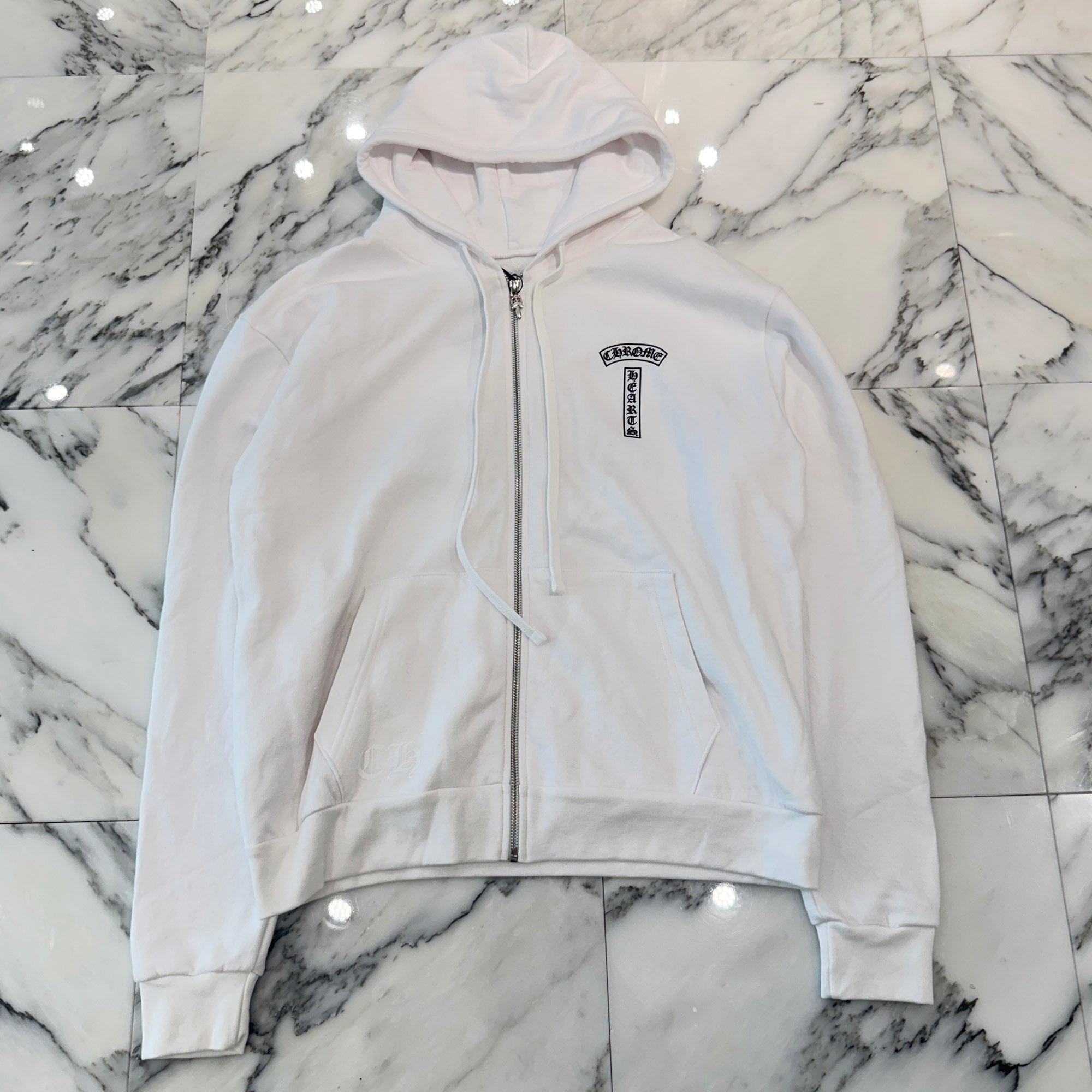 CHROME HEARTS Back Arch USA Logo Zip Up Hoodie Size S クロムハーツ バックアーチ USAロゴ ジップアップフーディー サイズS