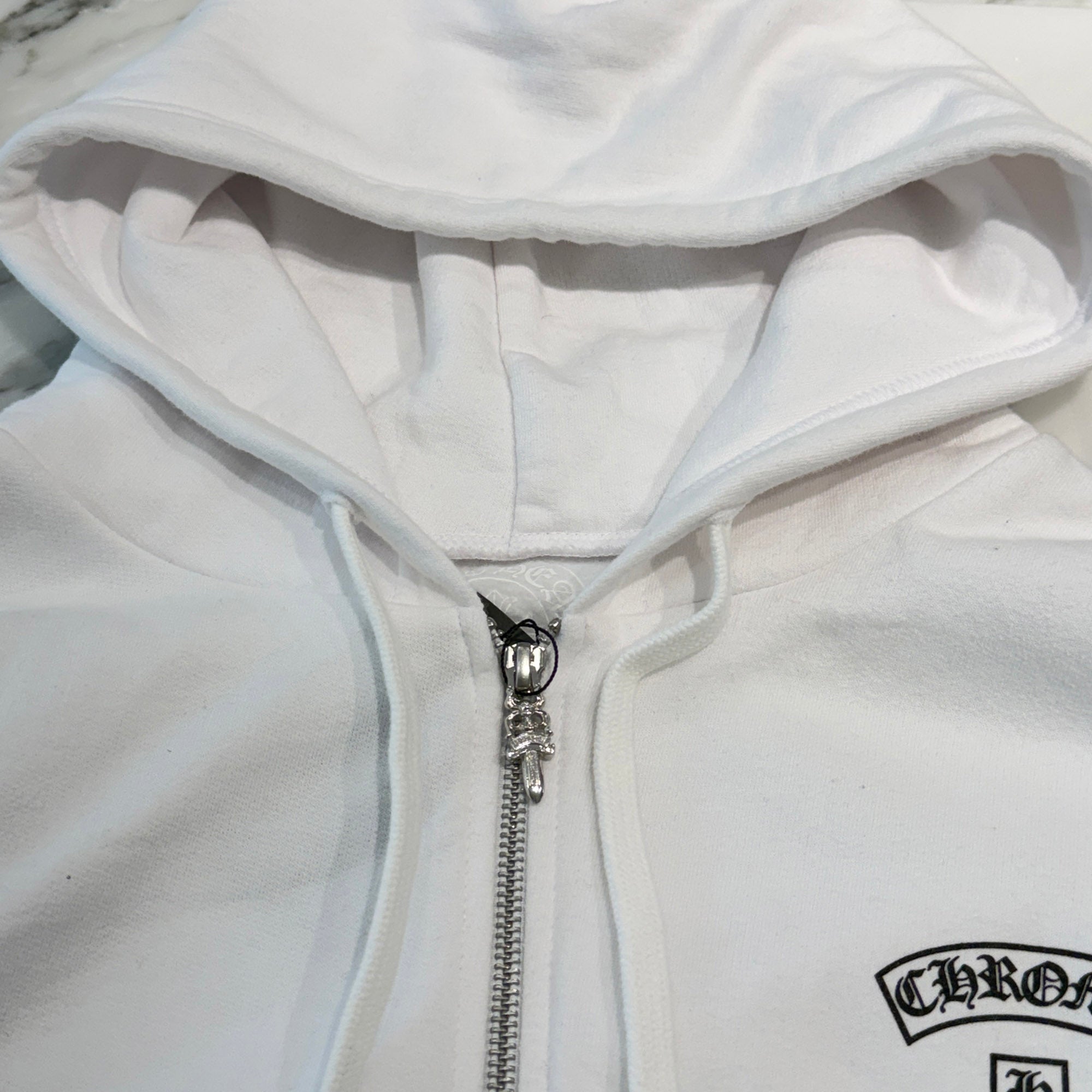 CHROME HEARTS Back Arch USA Logo Zip Up Hoodie Size S クロムハーツ バックアーチ USAロゴ ジップアップフーディー サイズS