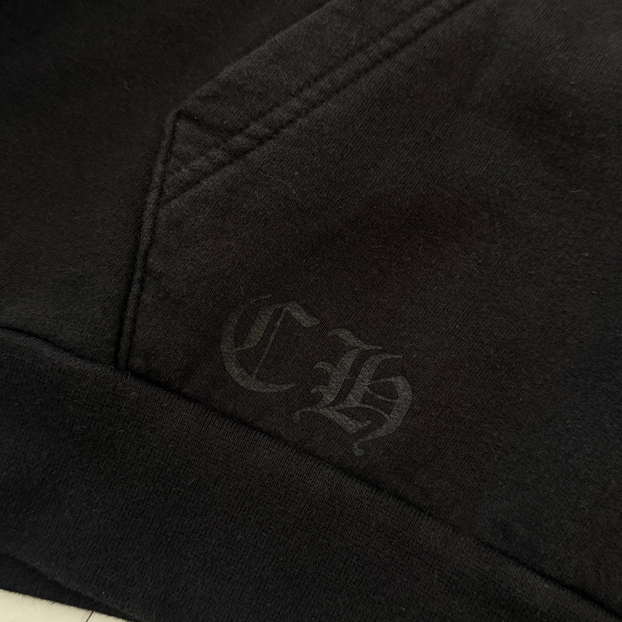 CHROME HEARTS Online Limited Horseshoe Side Logo Pullover Hoodie Size L クロムハーツ オンライン限定 ホースシューサイドロゴ プルオーバーフーディー サイズL