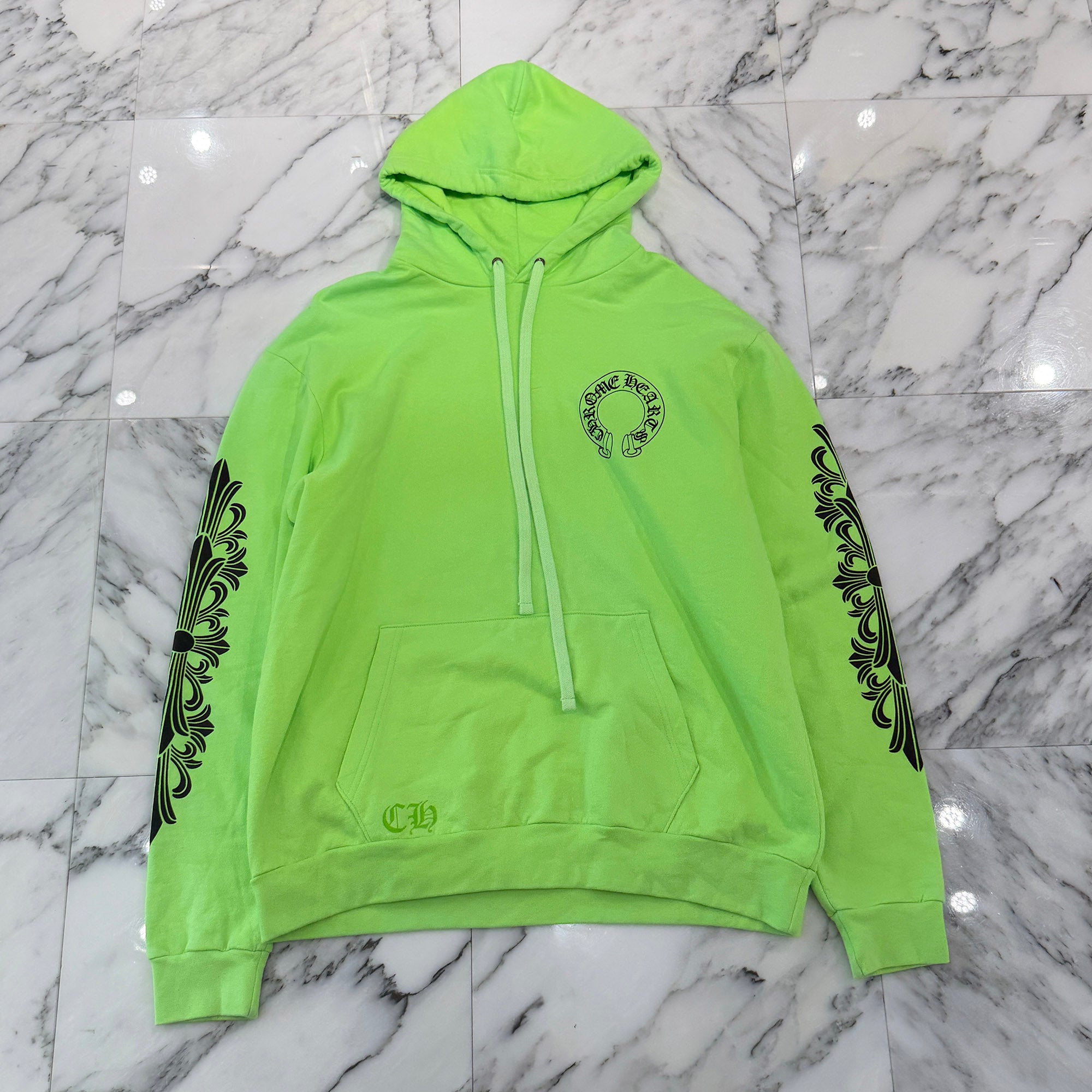 CHROME HEARTS MIAMI Limited Horseshoe Pullover Hoodie Size L クロムハーツ マイアミ限定 ホースシュー プルオーバーフーディー サイズL