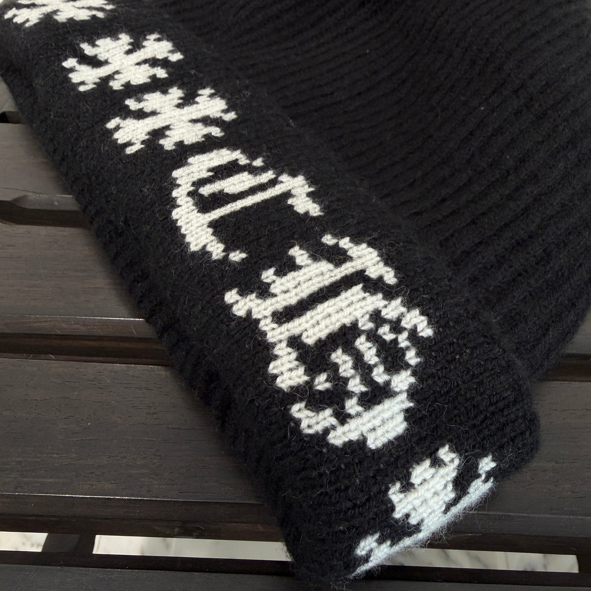 CHROME HEARTS BIG DADDY Cashmere Knit Beanie Size ONE SIZE (25cm) クロムハーツ ビッグダディ カシミヤ ニット ビーニー サイズONE SIZE (25cm)