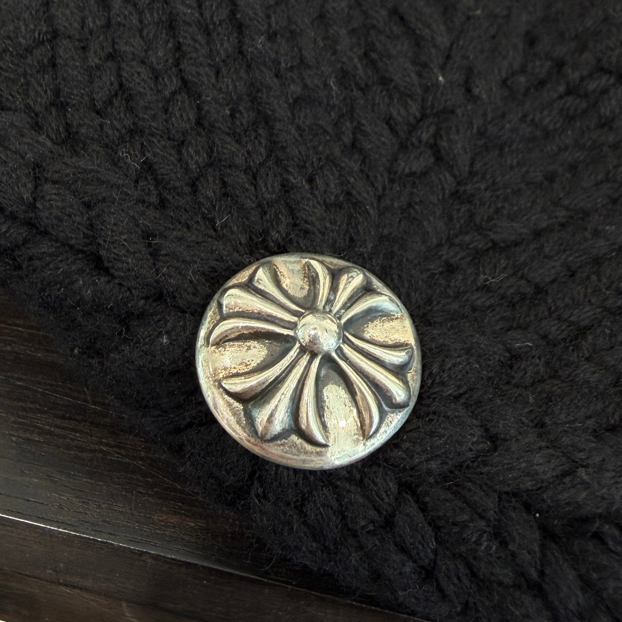 CHROME HEARTS 1 Cross Leather Patch Beanie Size ONE SIZE (26cm) クロムハーツ 1クロス レザーパッチ ビーニー サイズONE SIZE (26cm)