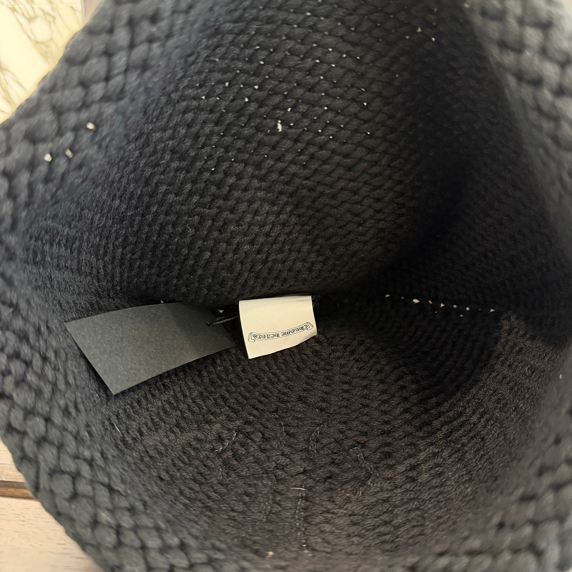 CHROME HEARTS 1 Cross Leather Patch Beanie Size ONE SIZE (26cm) クロムハーツ 1クロス レザーパッチ ビーニー サイズONE SIZE (26cm)