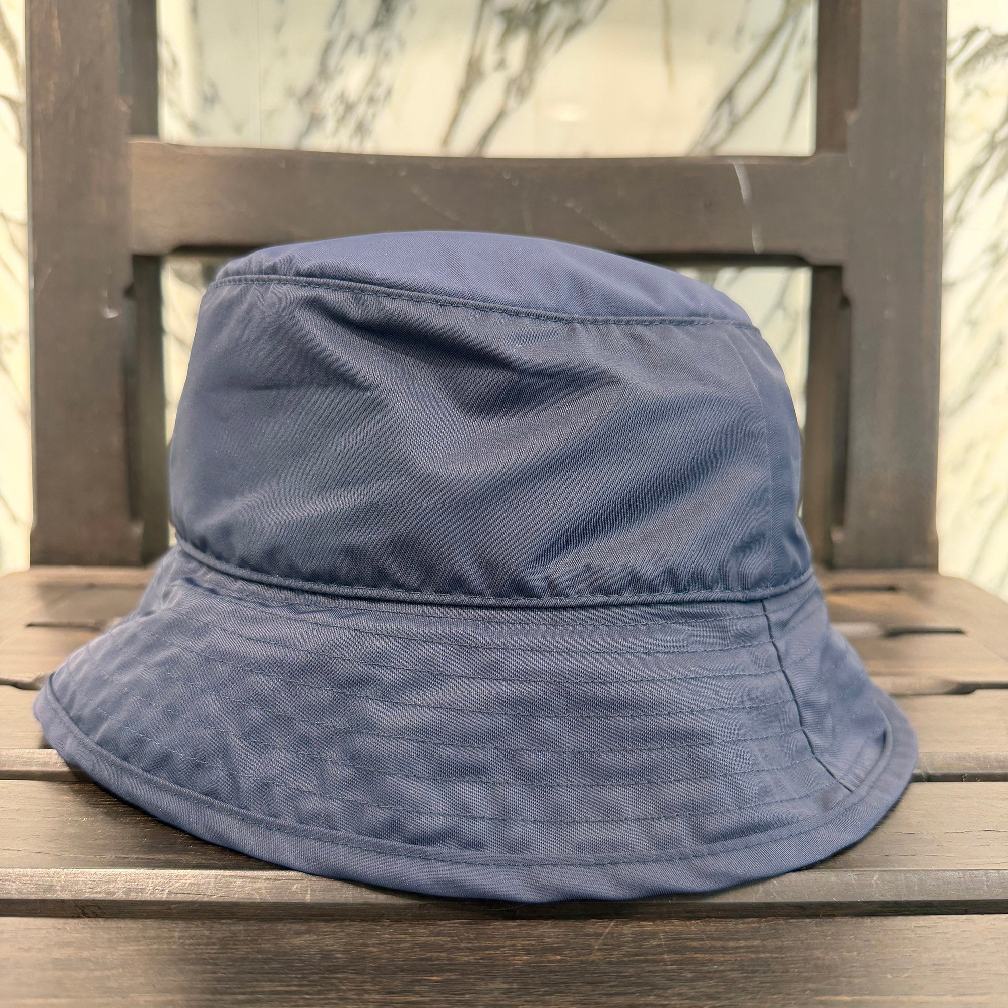CHROME HEARTS 1 Cross Leather Patch Nylon Bucket Hat Size M (58.5cm) クロムハーツ 1クロス レザーパッチ ナイロン バケットハット サイズM (58.5cm)