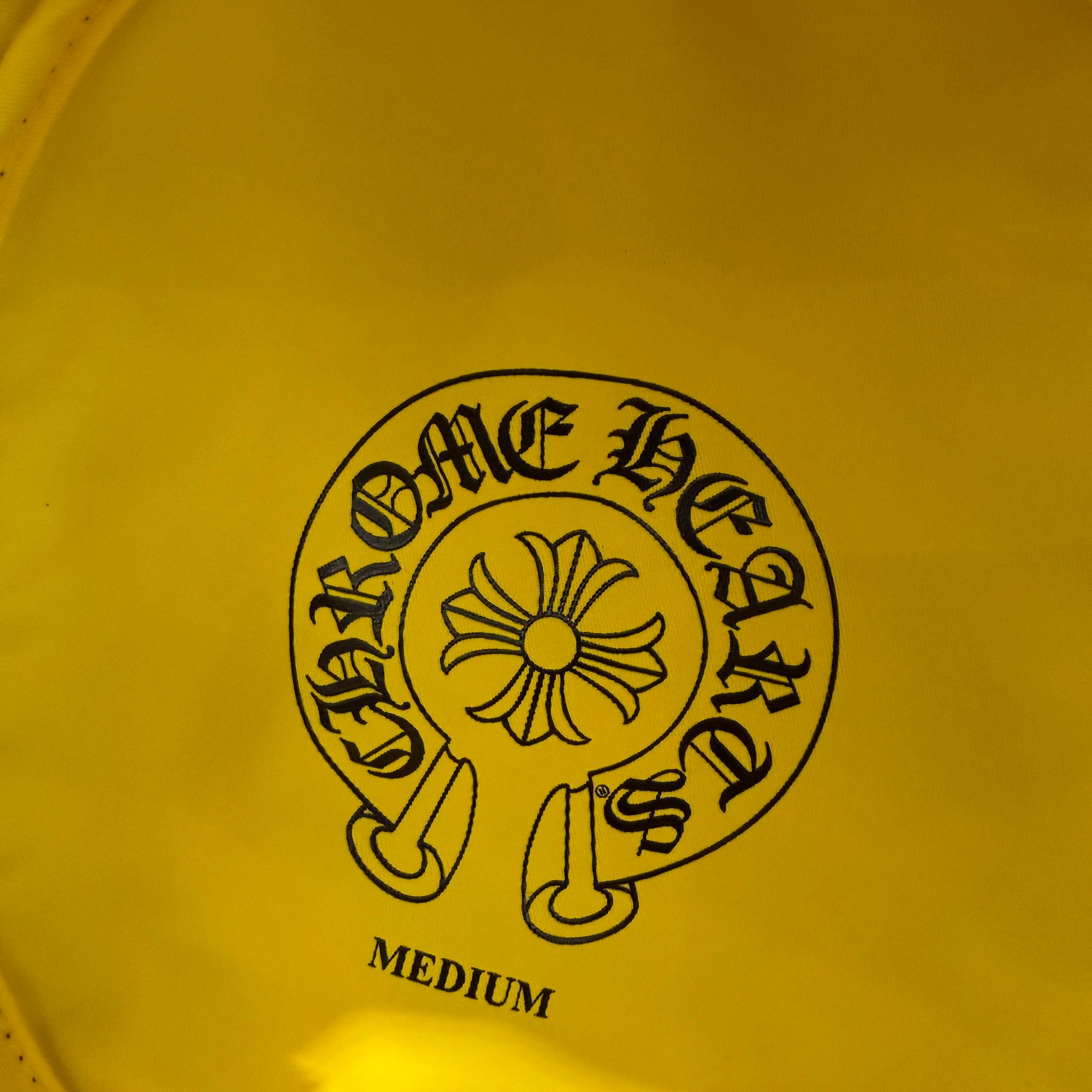 CHROME HEARTS 1 Cross Leather Patch Nylon Bucket Hat Size M (58.5cm) クロムハーツ 1クロス レザーパッチ ナイロン バケットハット サイズM (58.5cm)