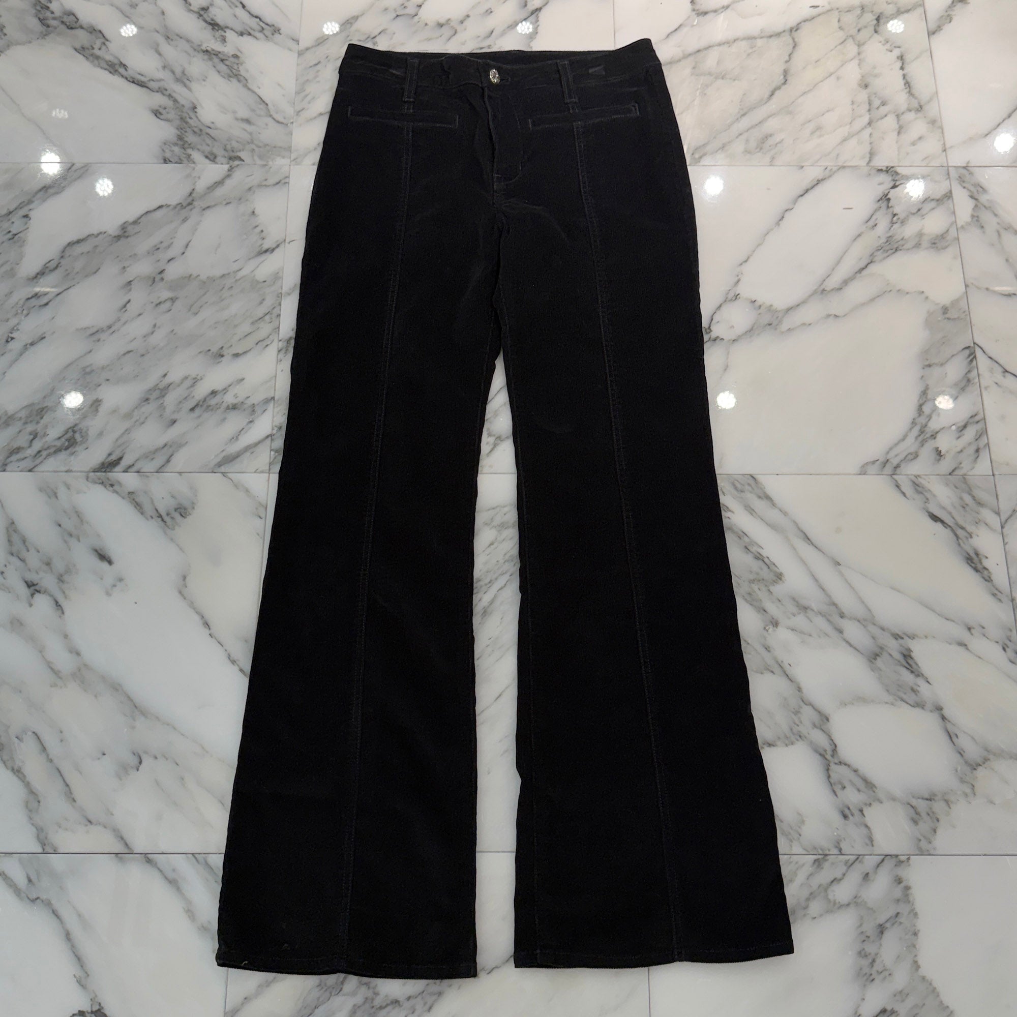 CHROME HEARTS Cross Ball Button Corduroy Flare Pants Size 28 クロムハーツ クロスボールボタン コーデュロイ フレアパンツ サイズ28