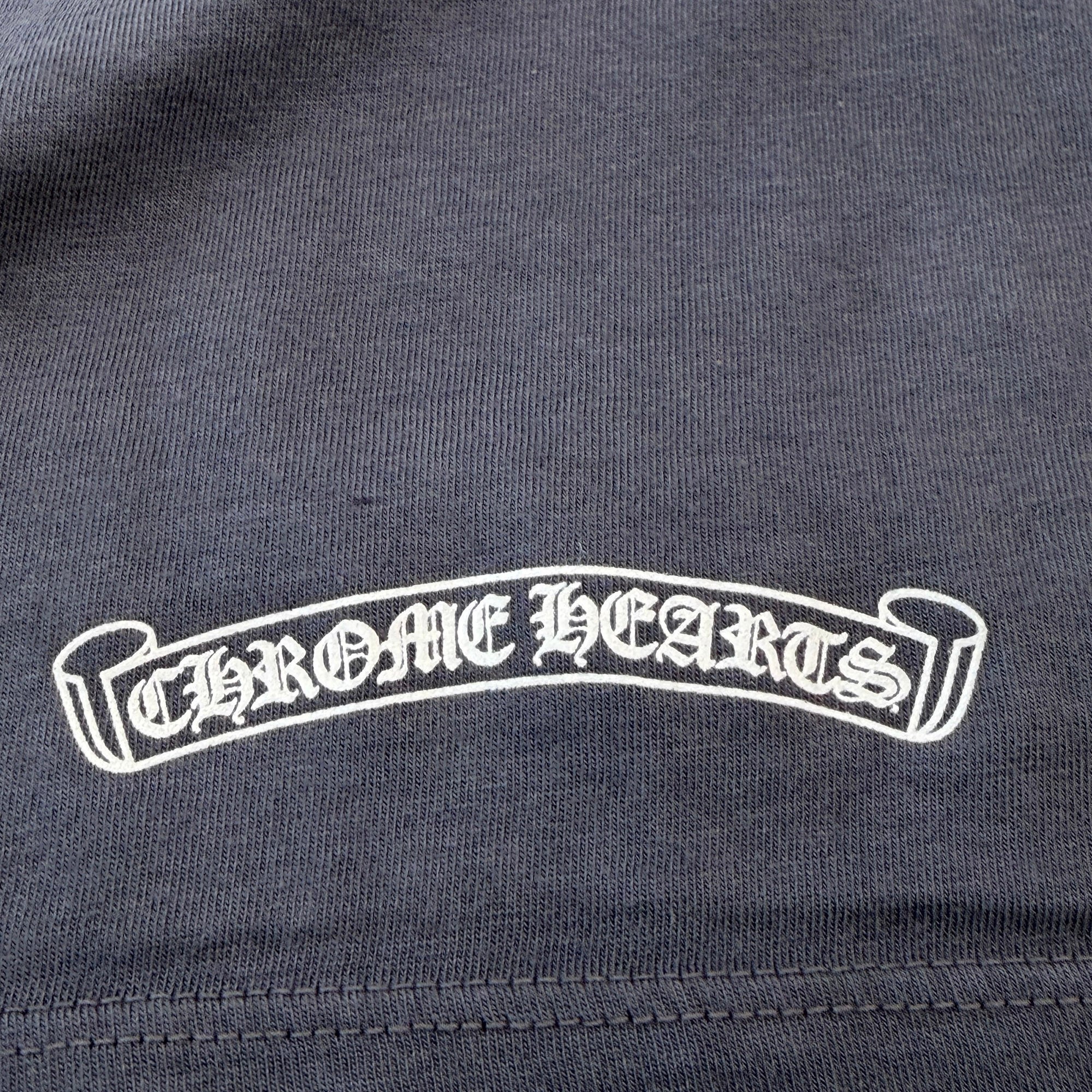 CHROME HEARTS Back T bar Logo BS Flare button Polo Shirt Size L クロムハーツ バック Tバーロゴ BSフレアボタン ポロシャツ サイズL