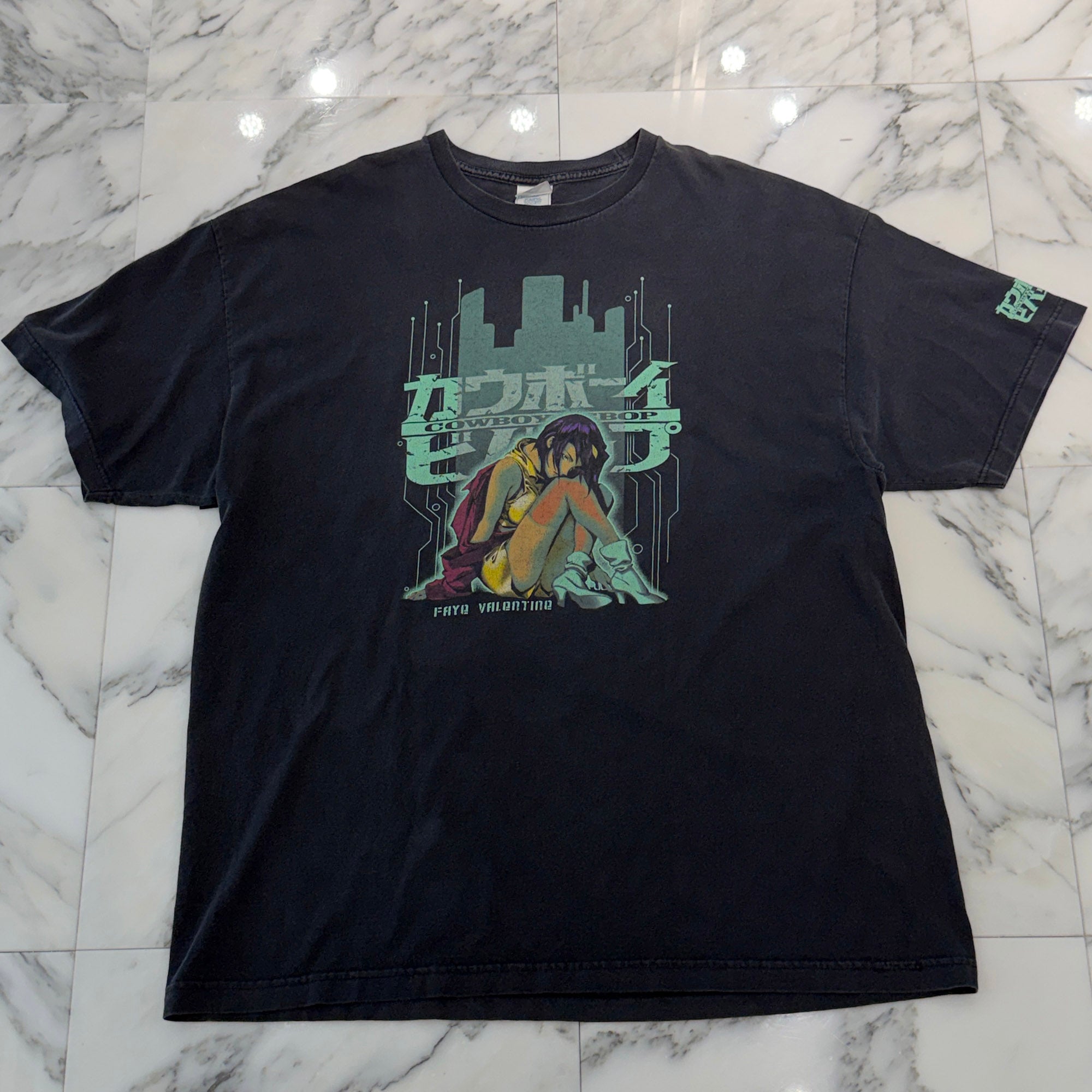 Vintage 90's COW BOY BEBOP "Faye Valentine" ALSTYLE S/S Tee Size 2XL ヴィンテージ 90's カウボーイ ビバップ "フェイ・ヴァレンタイン" アルスタイル社製 Tシャツ サイズ2XL