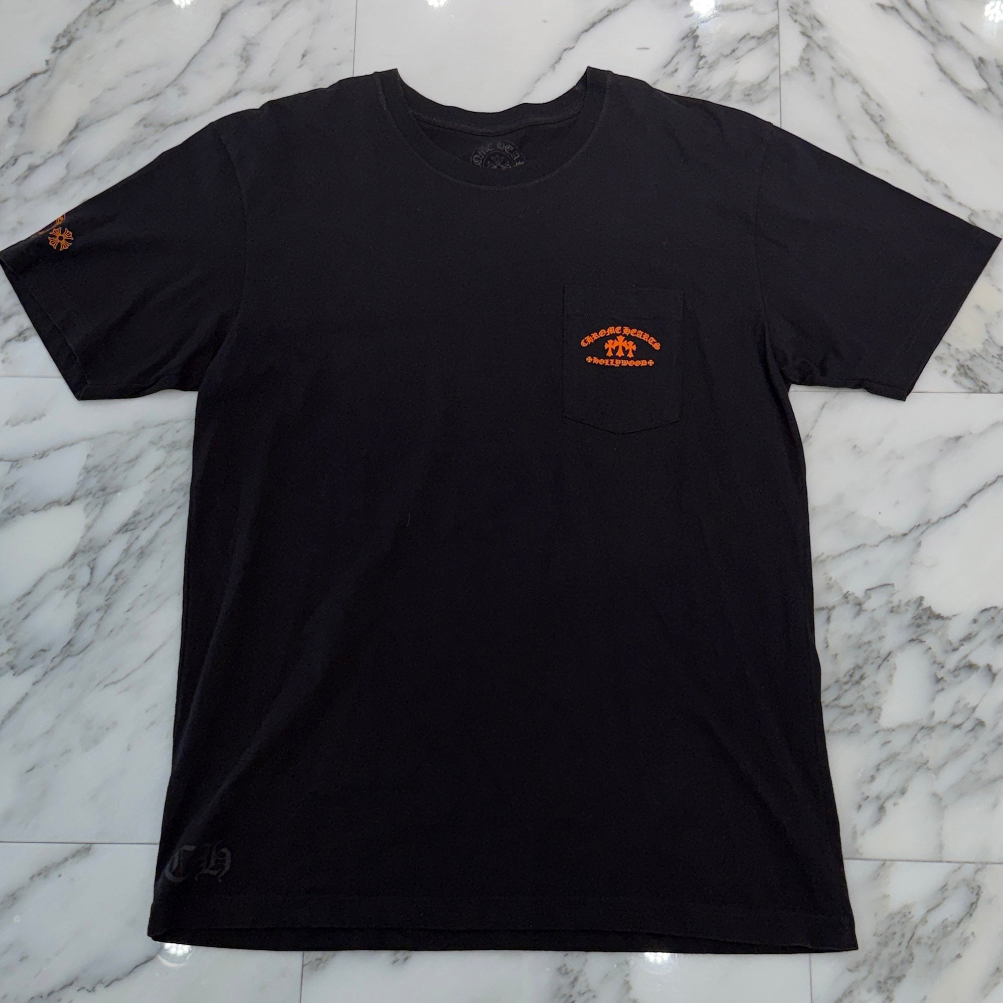 CHROME HEARTS King Taco 3 Cemetery Cross Print Tee Size XL クロムハーツ キングタコ 3 セメタリークロス プリント Tシャツ サイズXL