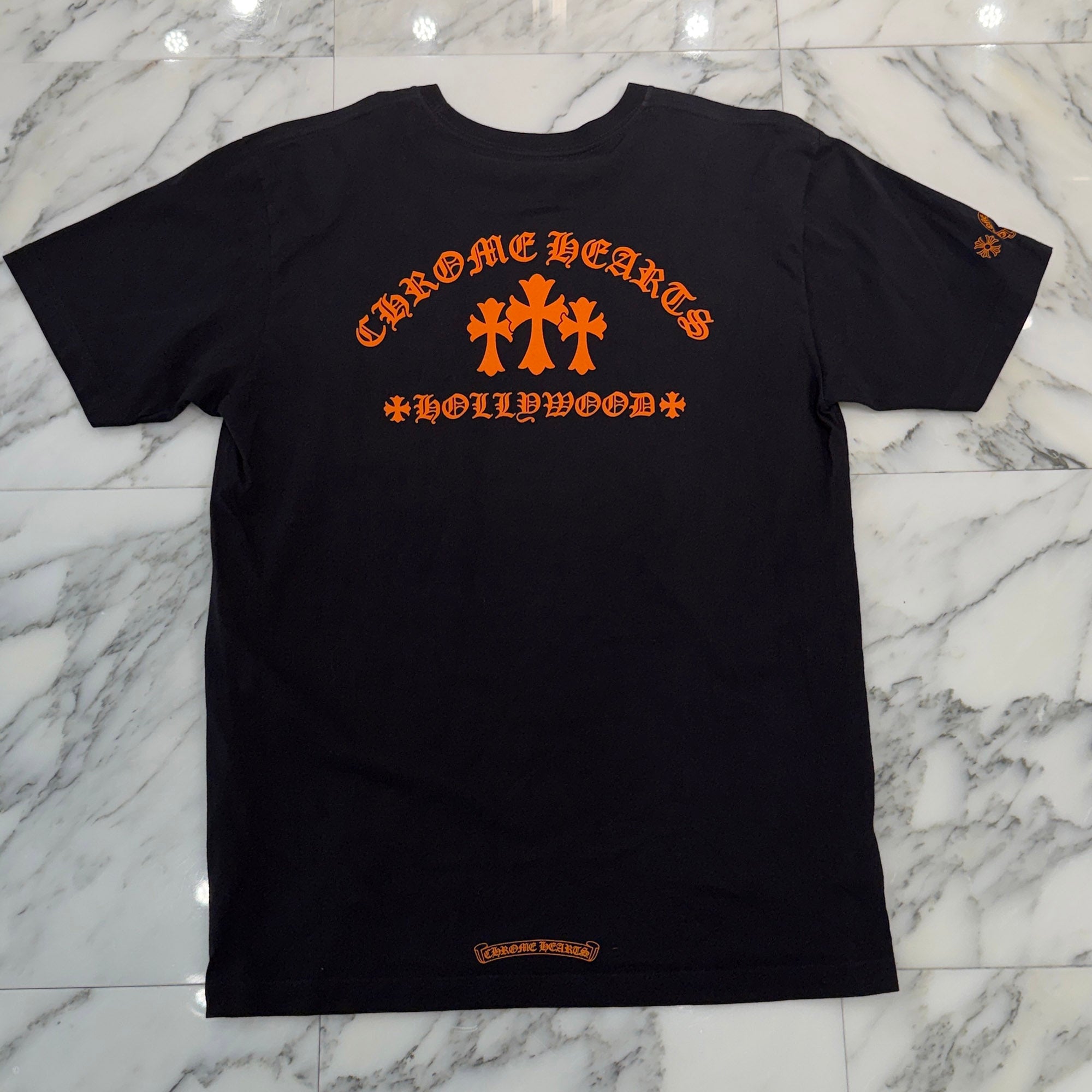 CHROME HEARTS King Taco 3 Cemetery Cross Print Tee Size XL クロムハーツ キングタコ 3 セメタリークロス プリント Tシャツ サイズXL