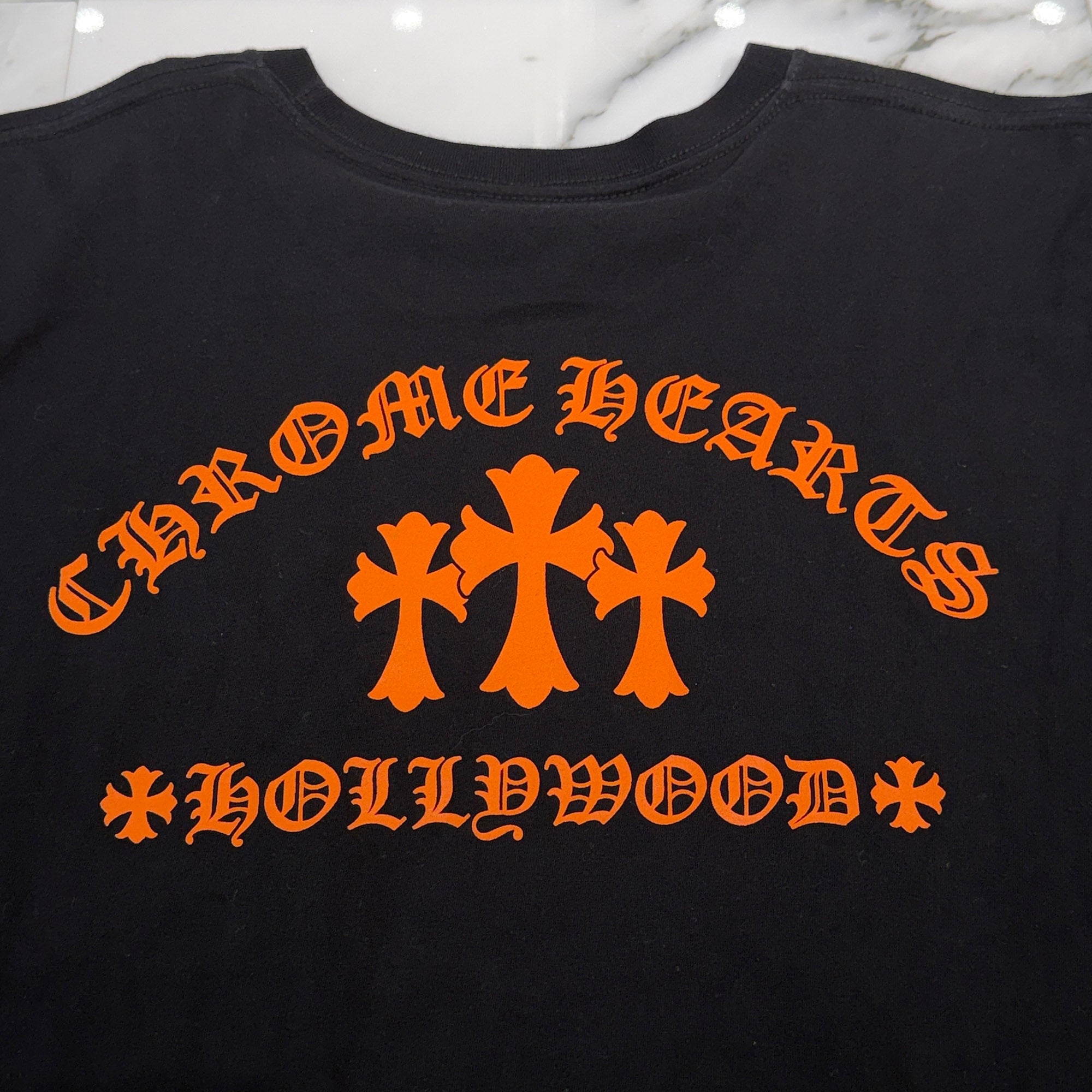 CHROME HEARTS King Taco 3 Cemetery Cross Print Tee Size XL クロムハーツ キングタコ 3 セメタリークロス プリント Tシャツ サイズXL