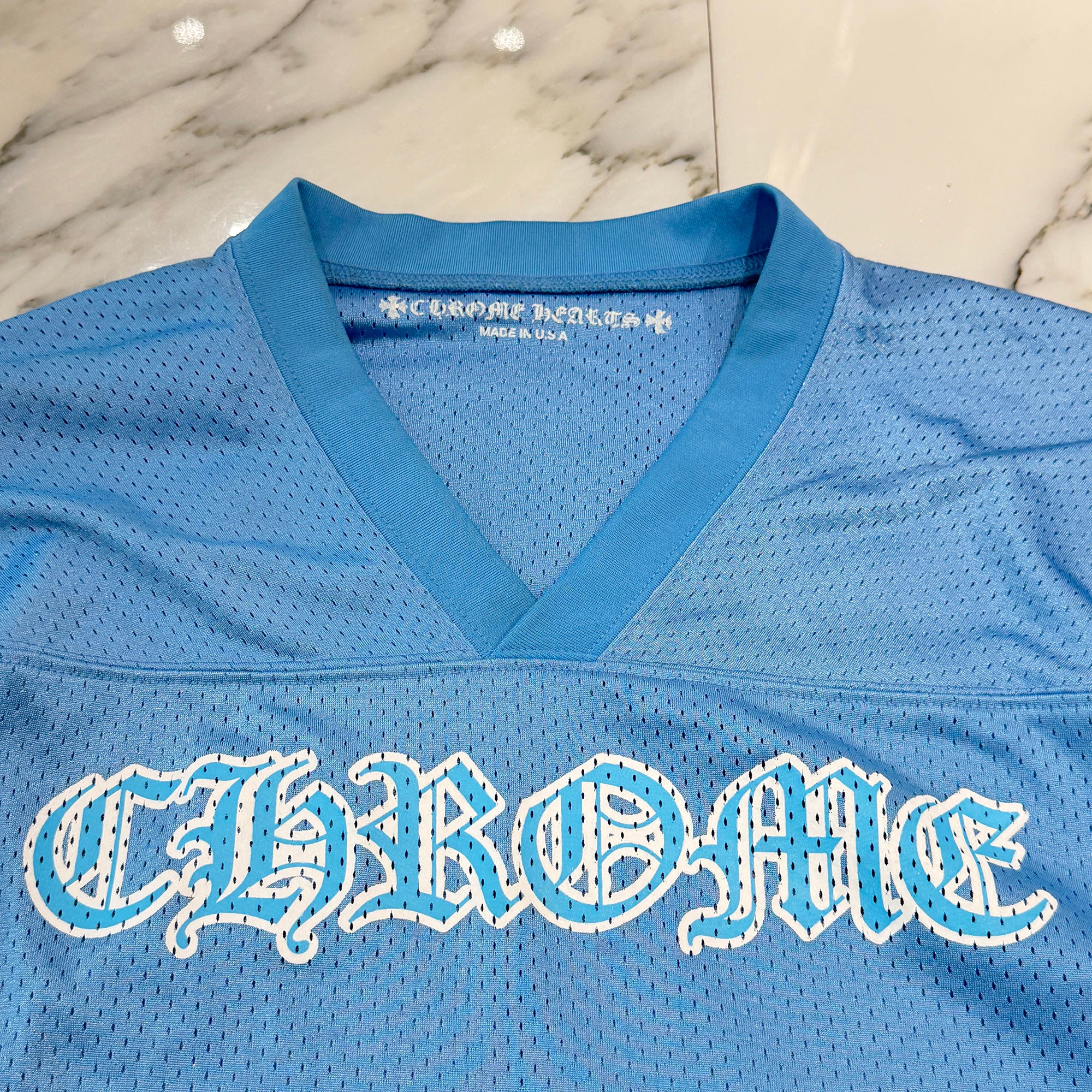 CHROME HEARTS 2024SS Mesh Warm Up Jersey Size L クロムハーツ メッシュウォームアップジャージーサイズL