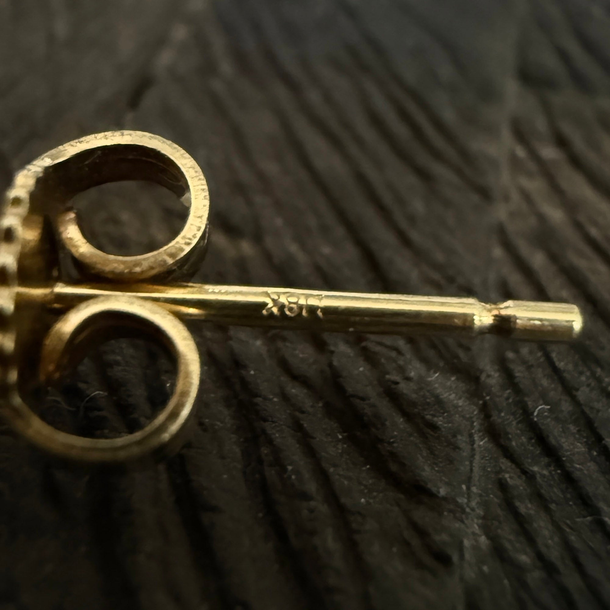 CHROME HEARTS 22K CH Cross Baby Fat Earring クロムハーツ 22K CHクロス ベイビーファット ピアス
