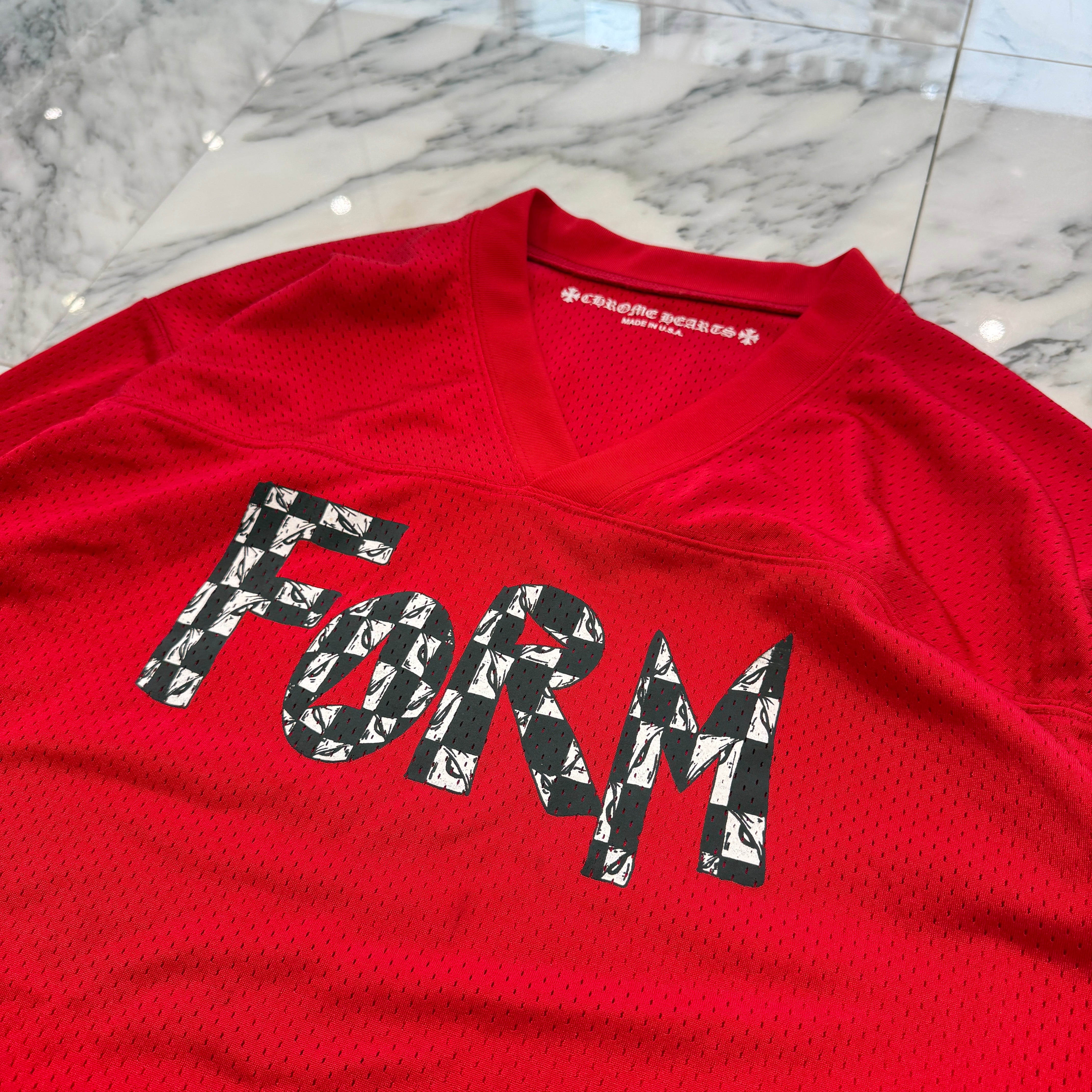CHROME HEARTS × MATTY BOY "TEAM" Mesh Warm Up Jersey Size L クロムハーツ × マッティボーイ "チーム" メッシュウォームアップジャージー サイズL