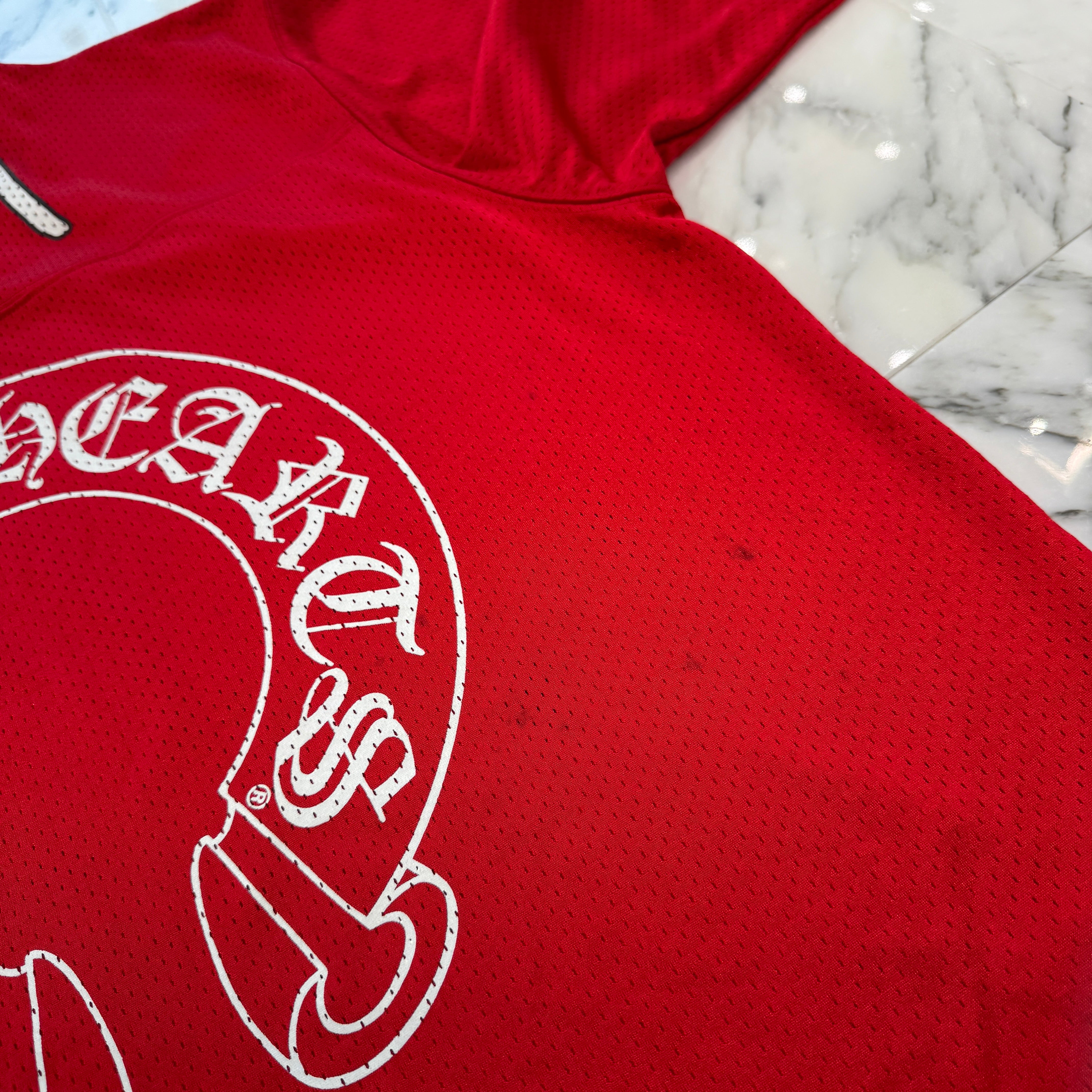 CHROME HEARTS × MATTY BOY "TEAM" Mesh Warm Up Jersey Size L クロムハーツ × マッティボーイ "チーム" メッシュウォームアップジャージー サイズL