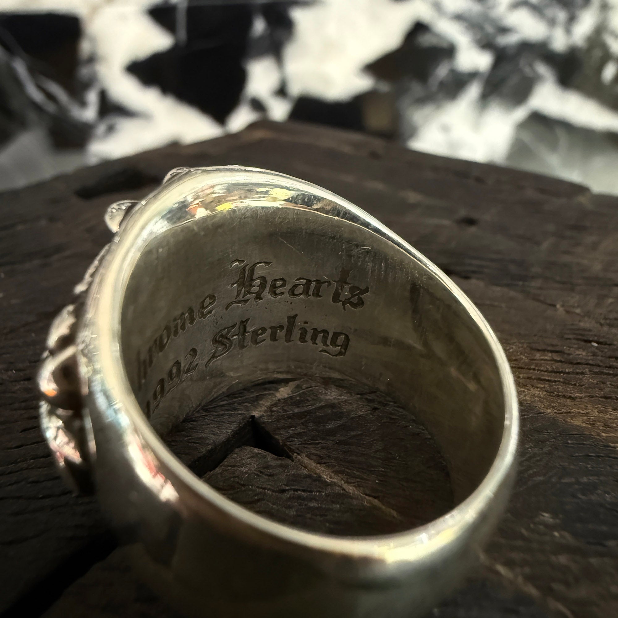 CHROME HEARTS KEEPER RING Size 19.5号 クロムハーツ キーパーリング サイズ19.5号