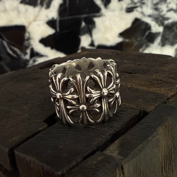 CHROME HEARTS Cemetery Cross Ring Size 14号 クロムハーツ セメタリークロスリング サイズ14号