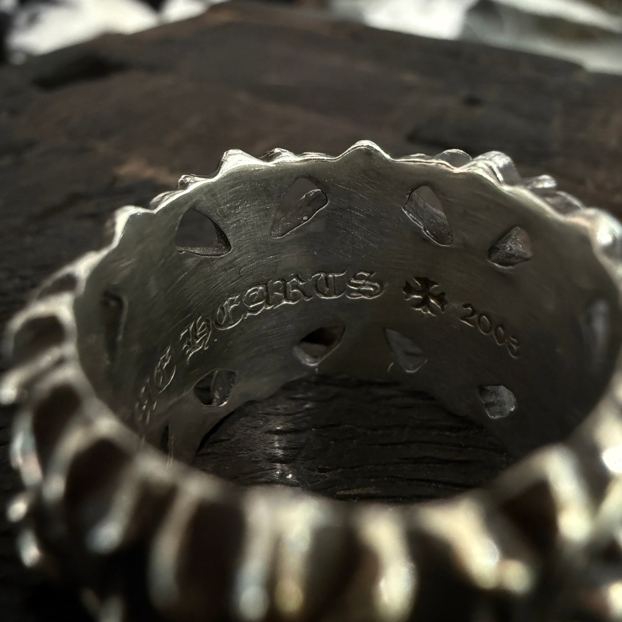 CHROME HEARTS Cemetery Cross Ring Size 14号 クロムハーツ セメタリークロスリング サイズ14号