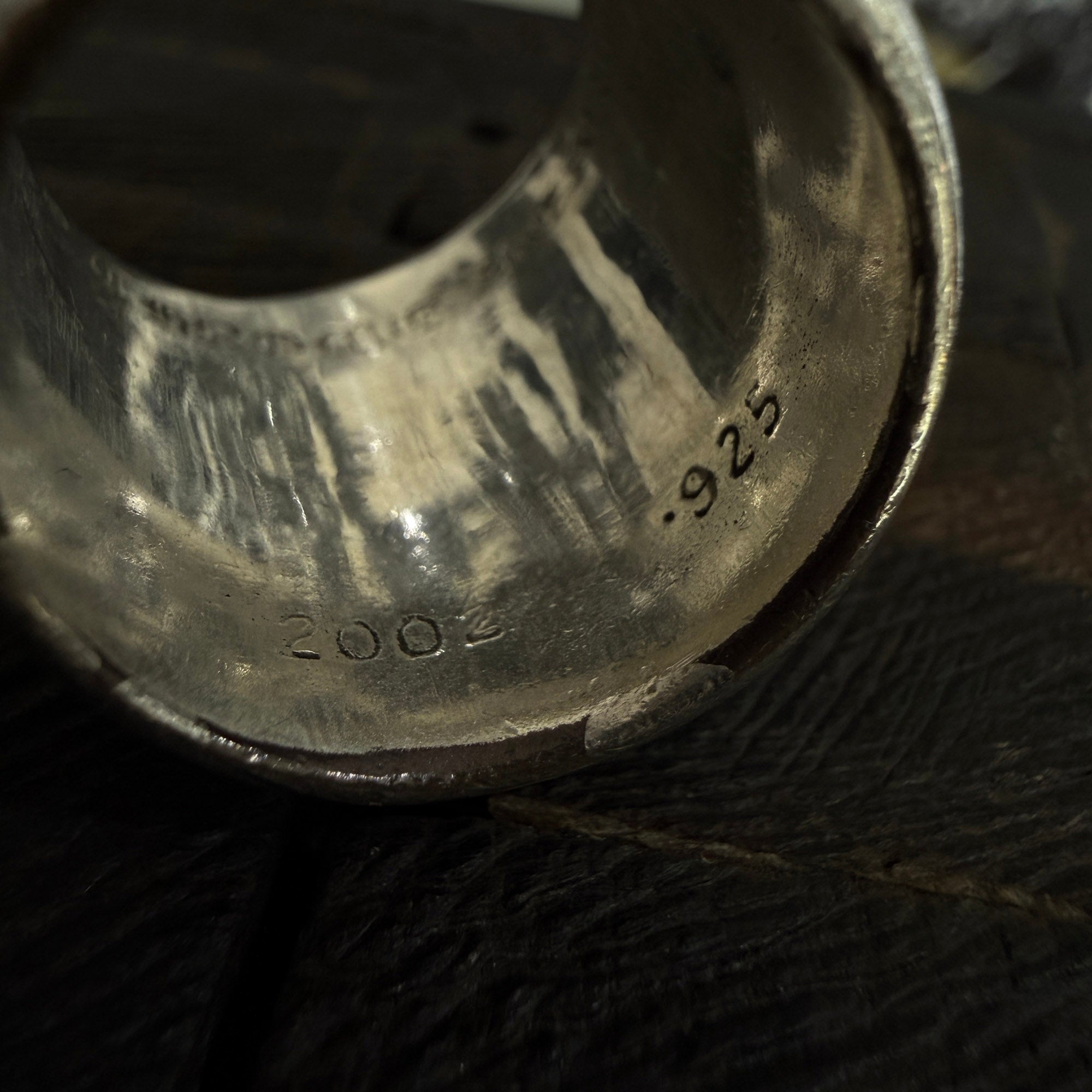CHROME HEARTS Classic Oval Cross Ring Size 18.5号 クロムハーツ クラシック オーバルクロス リング サイズ18.5号