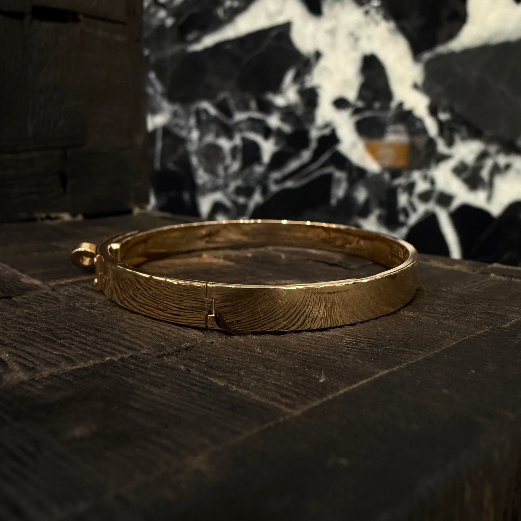 HERMES Au750 PG Kelly Bracelet PM Size LG エルメス Au750 PG ケリー ブレスレット PM サイズLG