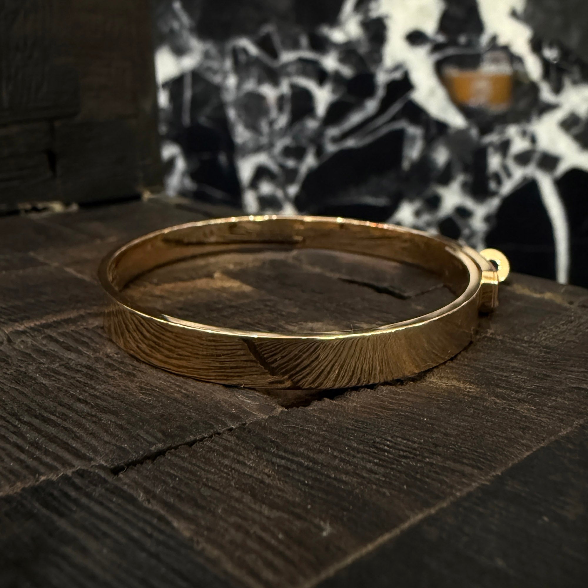 HERMES Au750 PG Kelly Bracelet PM Size LG エルメス Au750 PG ケリー ブレスレット PM サイズLG