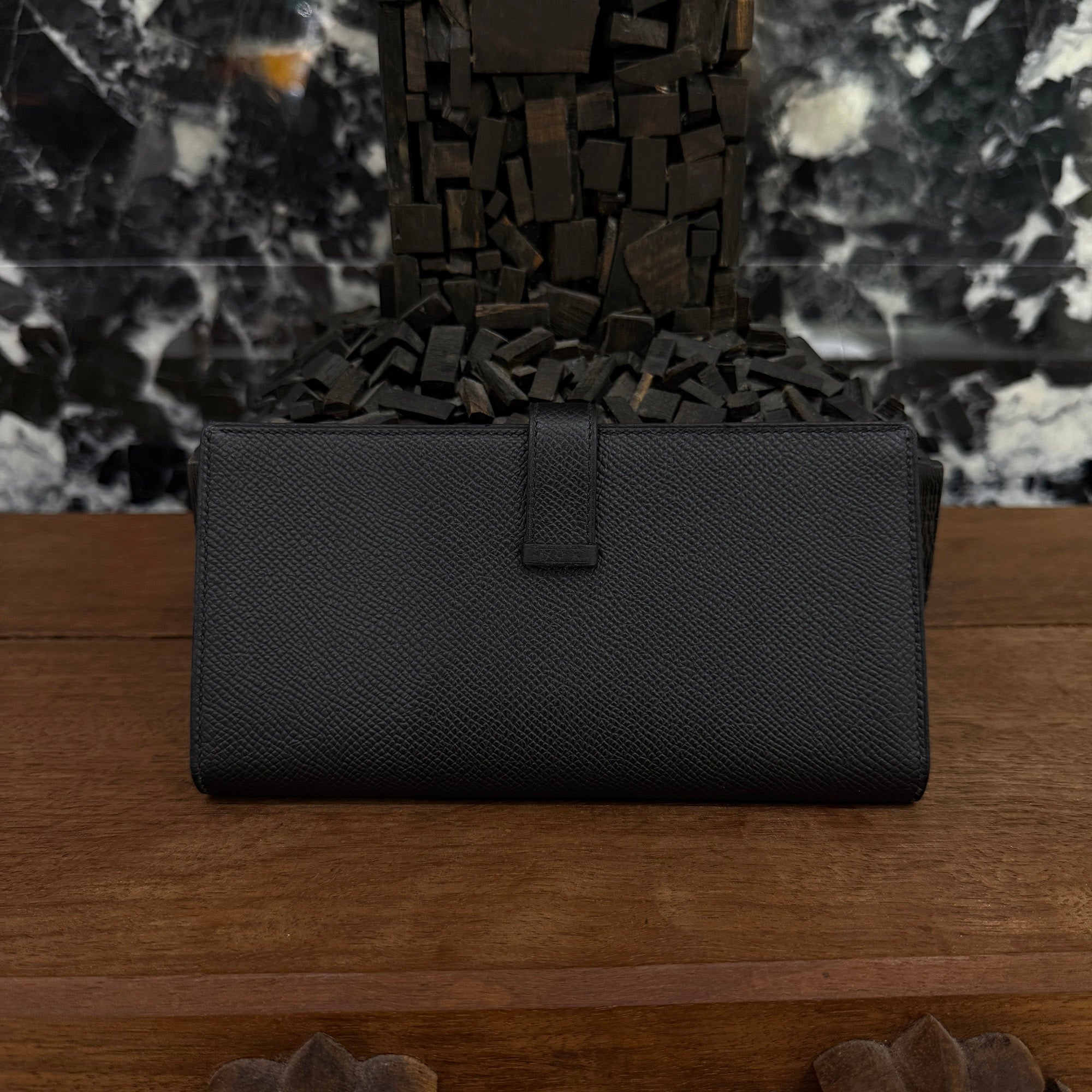 HERMES Bearn Soufflet ”NOIR” Leather Wallet U刻印 エルメス ベアンスフレ ”ノアール” レザーウォレット U刻印
