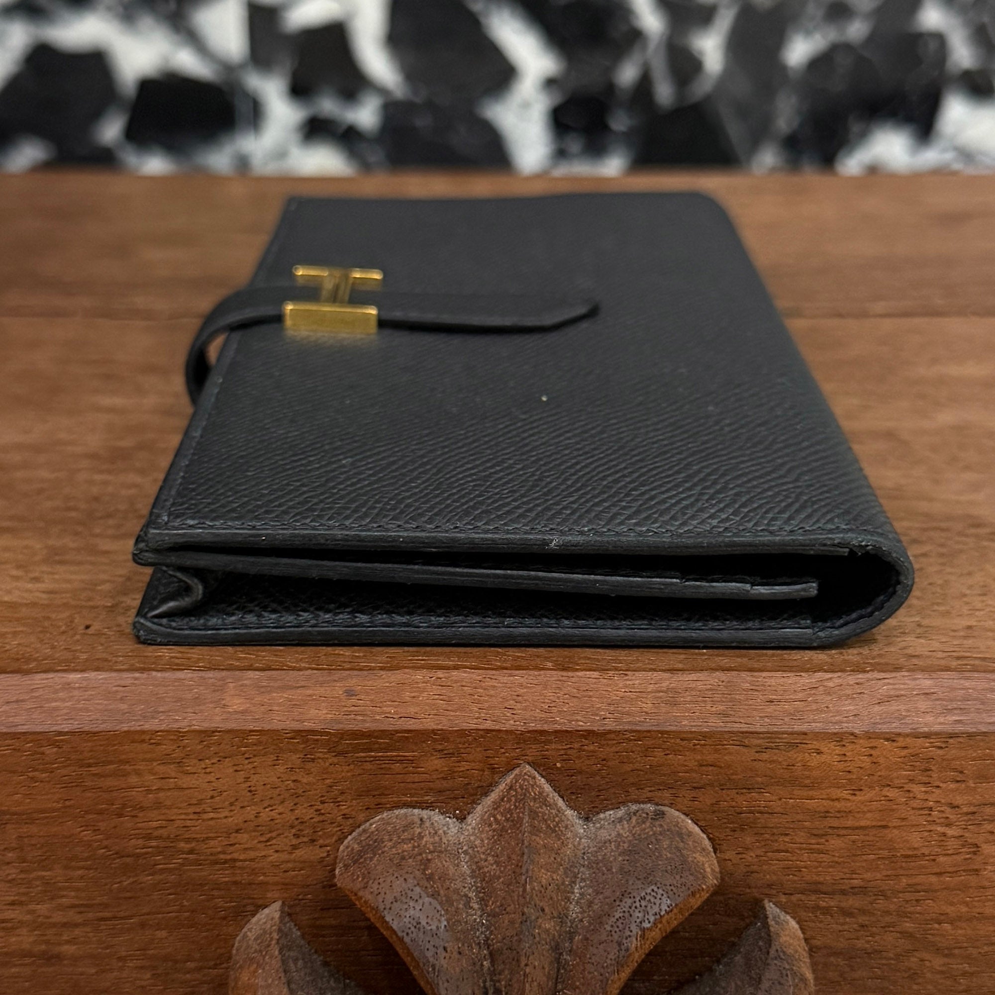 HERMES Bearn Soufflet ”NOIR” Leather Wallet U刻印 エルメス ベアンスフレ ”ノアール” レザーウォレット U刻印