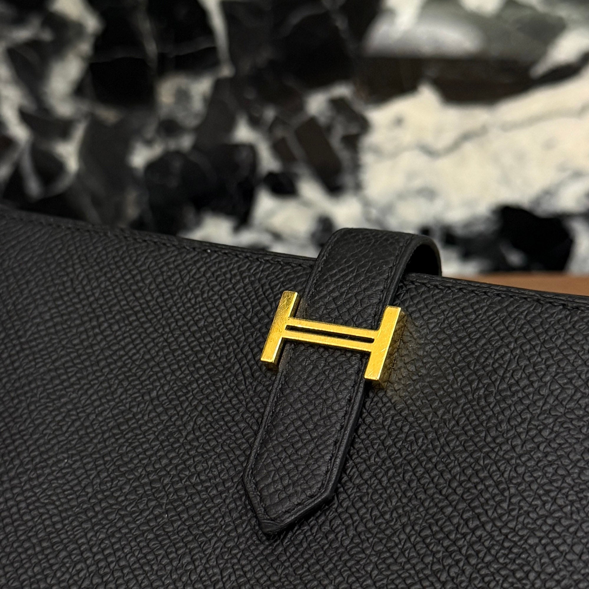 HERMES Bearn Soufflet ”NOIR” Leather Wallet U刻印 エルメス ベアンスフレ ”ノアール” レザーウォレット U刻印
