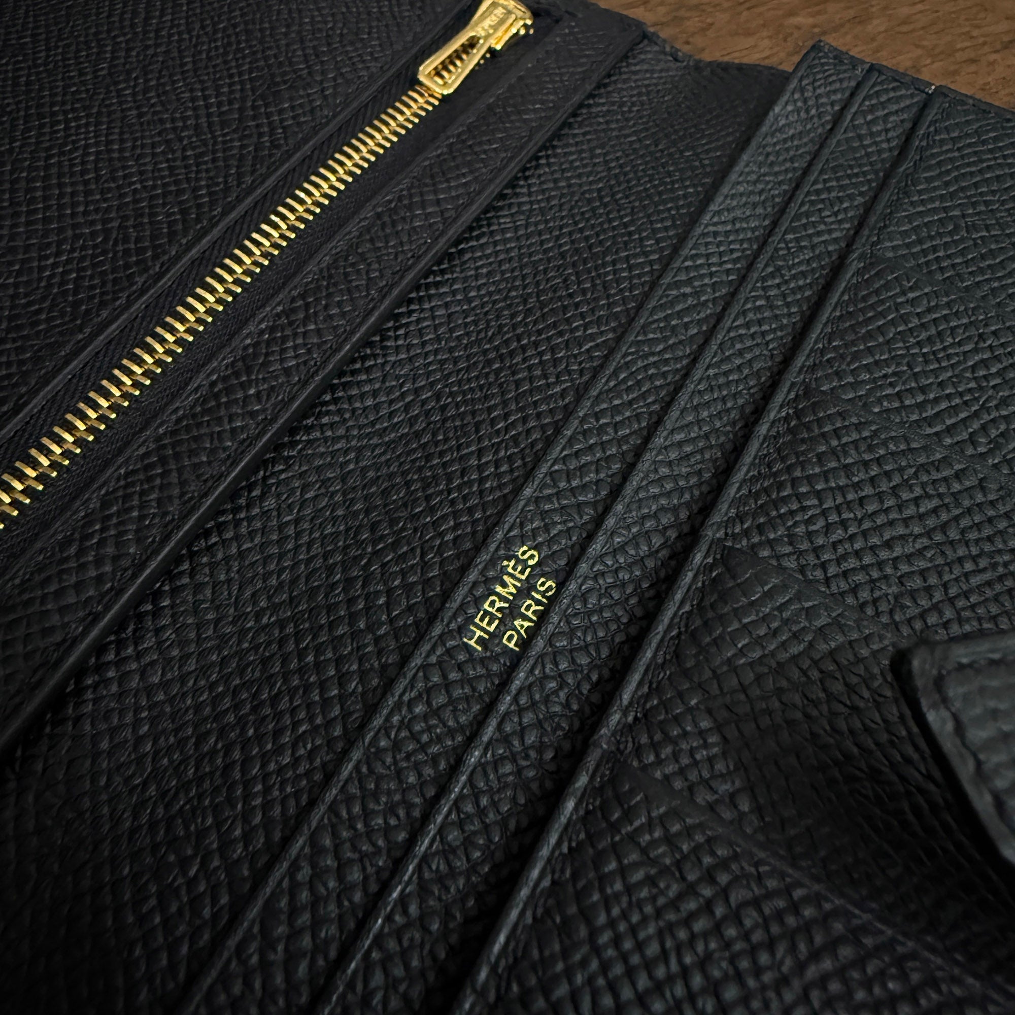 HERMES Bearn Soufflet ”NOIR” Leather Wallet U刻印 エルメス ベアンスフレ ”ノアール” レザーウォレット U刻印