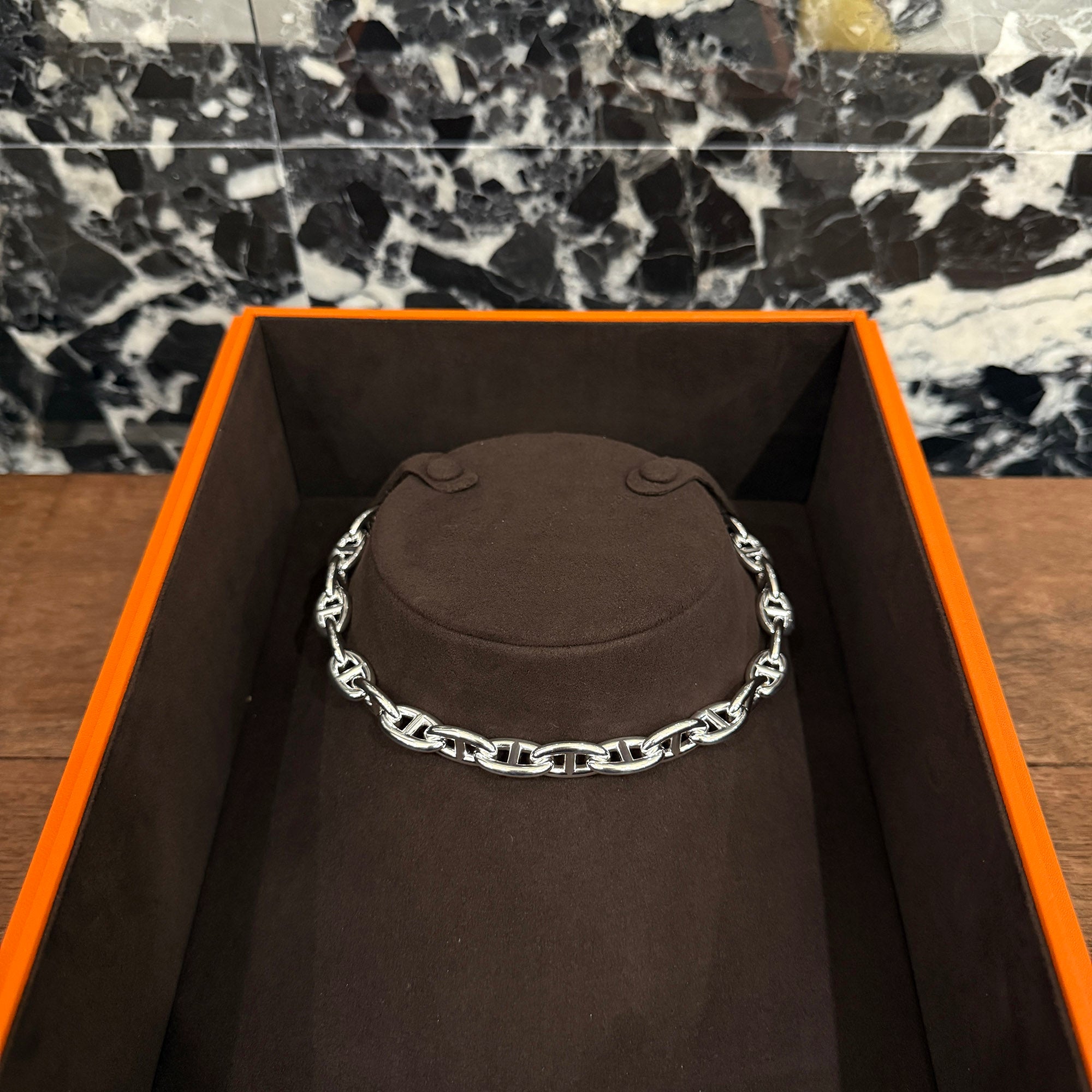 HERMES Chaine d’Ancre Necklace GM 29コマ エルメス シェーヌダンクル ネックレス GM 29コマ