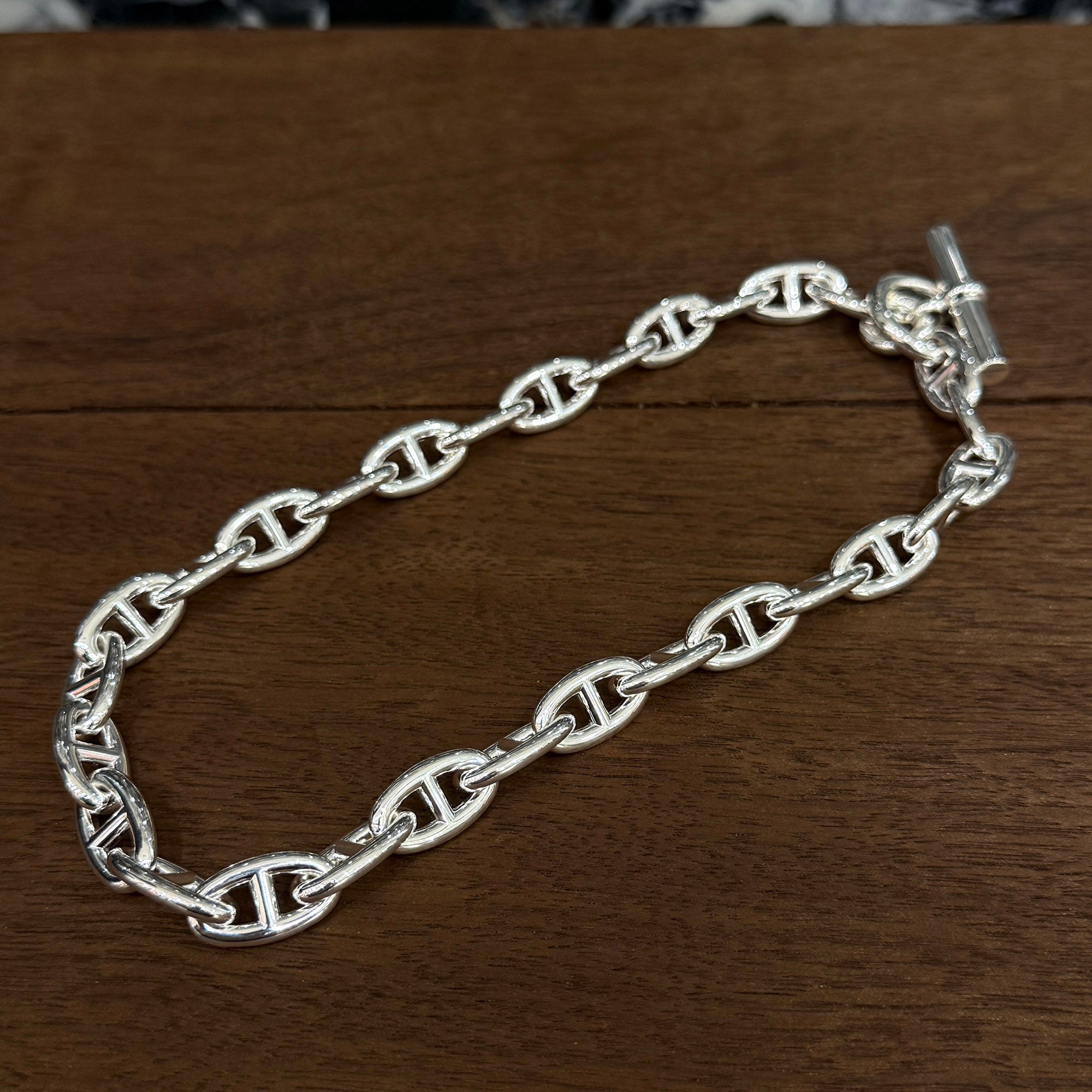 HERMES Chaine d’Ancre Necklace GM 29コマ エルメス シェーヌダンクル ネックレス GM 29コマ