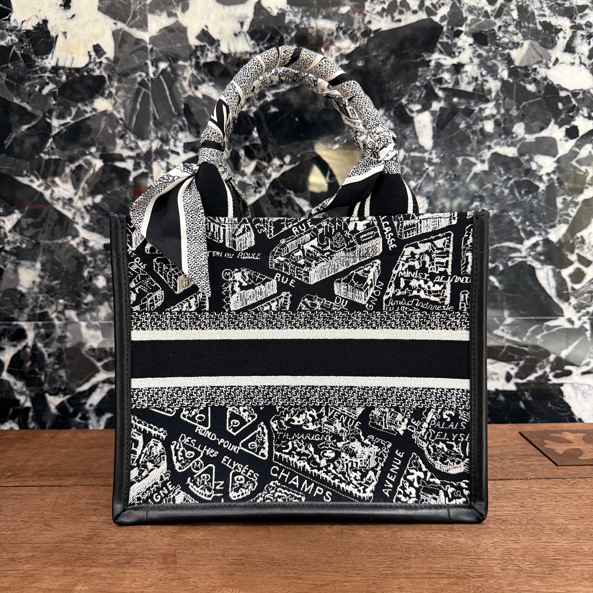 DIOR Plan de Paris Book Tote Bag Small ディオール プラン・ドゥ