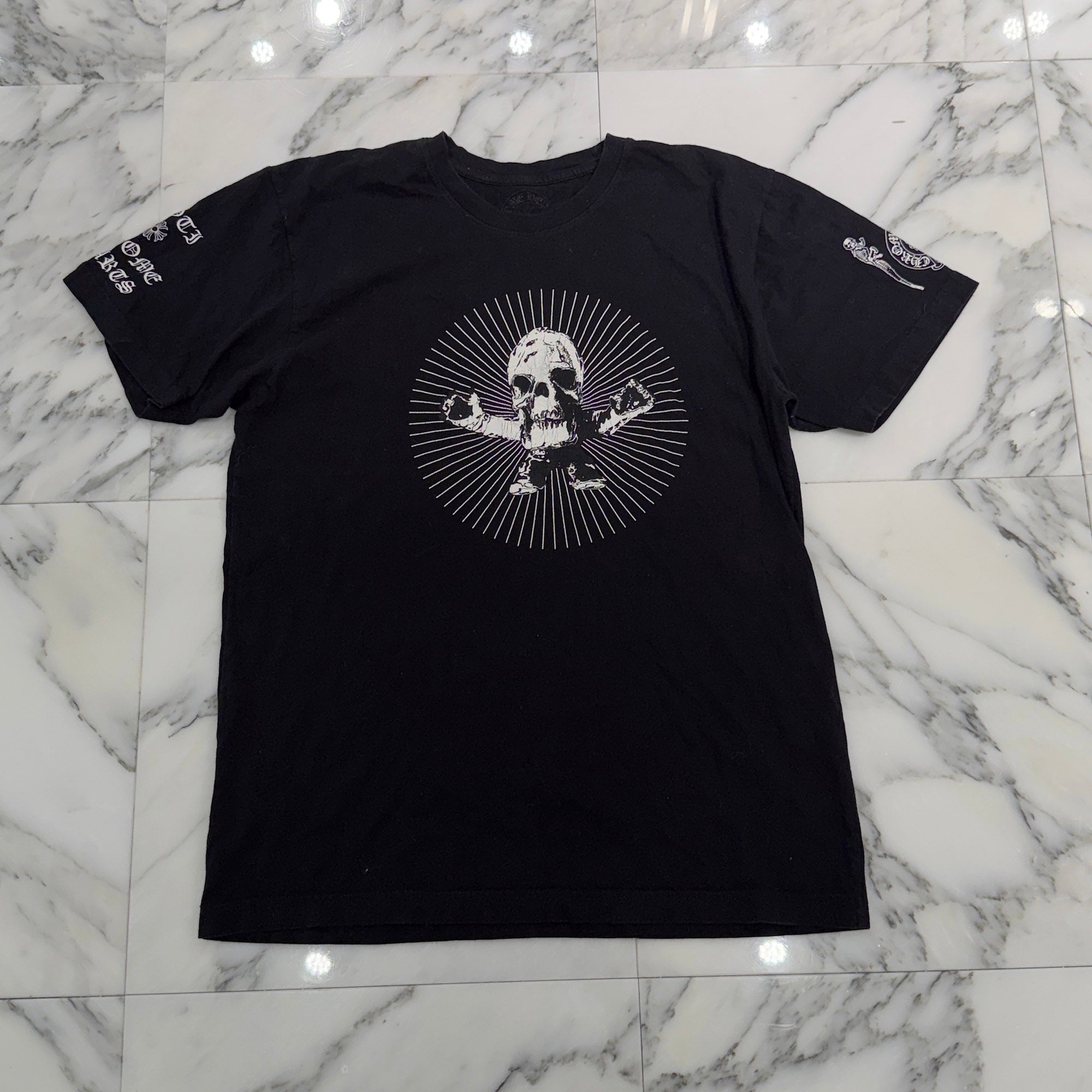 CHROME HEARTS FOTI Harris Teeter Print Tee Size L クロムハーツ フォティ・ハリスティーター プリント Tシャツ サイズL