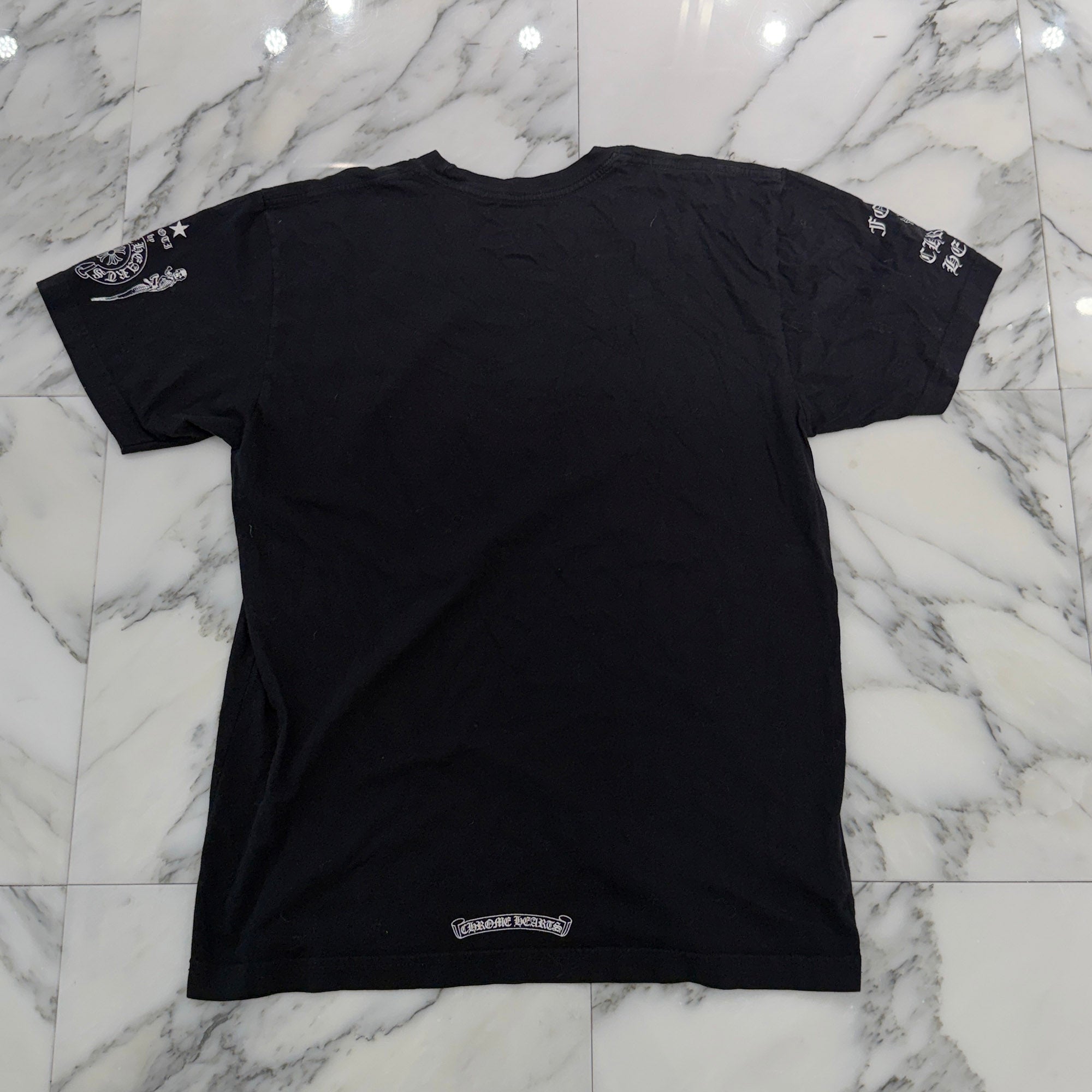 CHROME HEARTS FOTI Harris Teeter Print Tee Size L クロムハーツ フォティ・ハリスティーター プリント Tシャツ サイズL