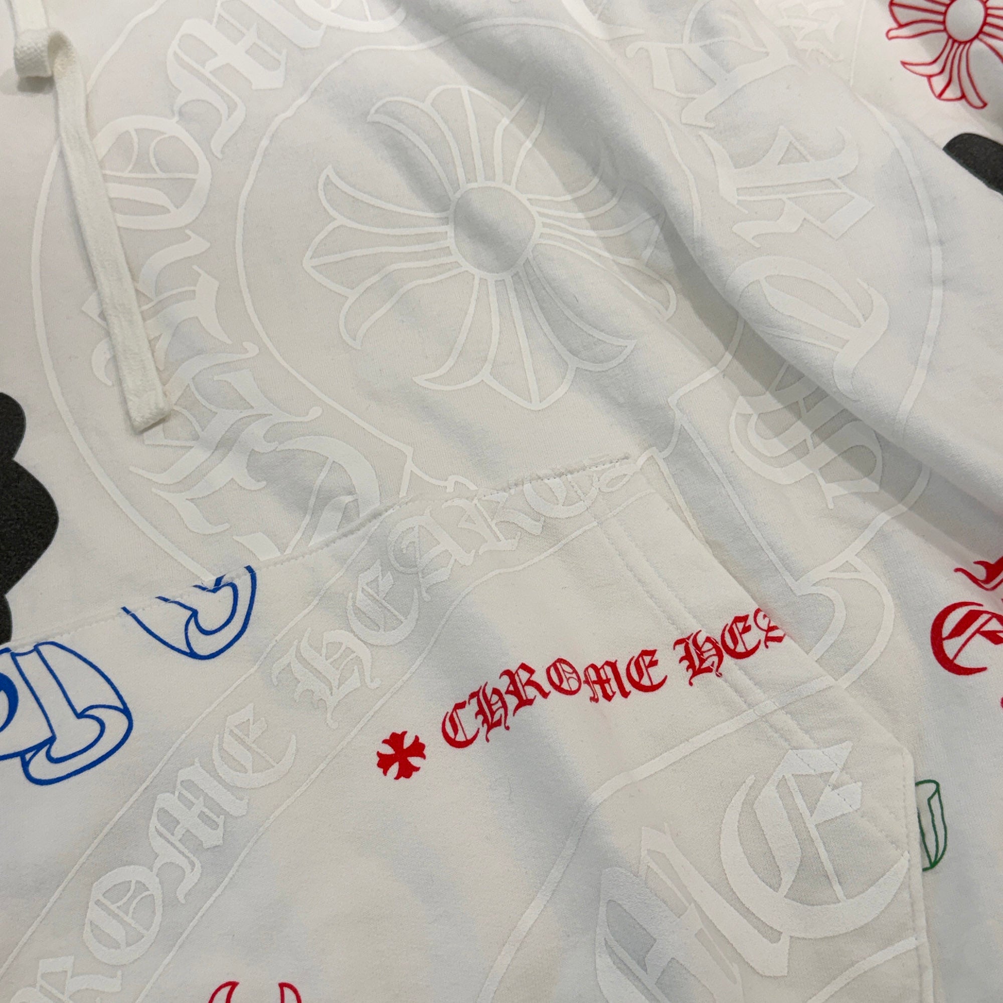 CHROME HEARTS Stencil Pullover Hoodie Size XL クロムハーツ ステンシル プルオーバーフーディ サイズXL