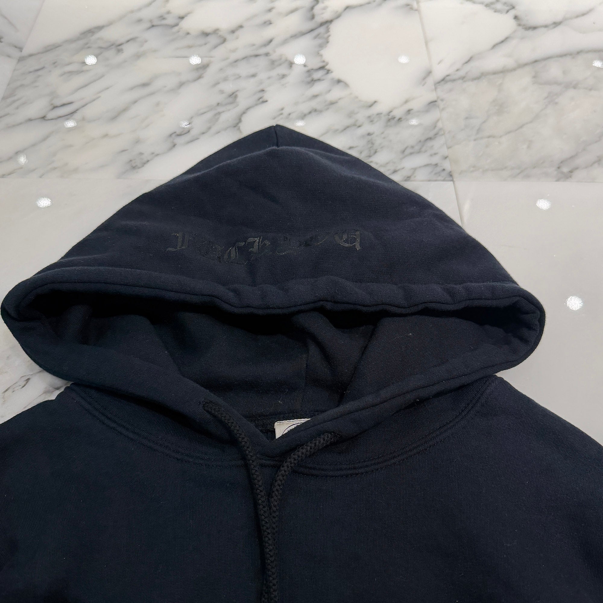 CHROME HEARTS Back CH Plus Print Thermal Pullover Hoodie Size S クロムハーツ バック CHプラス プリント サーマル プルオーバー フーディ サイズS