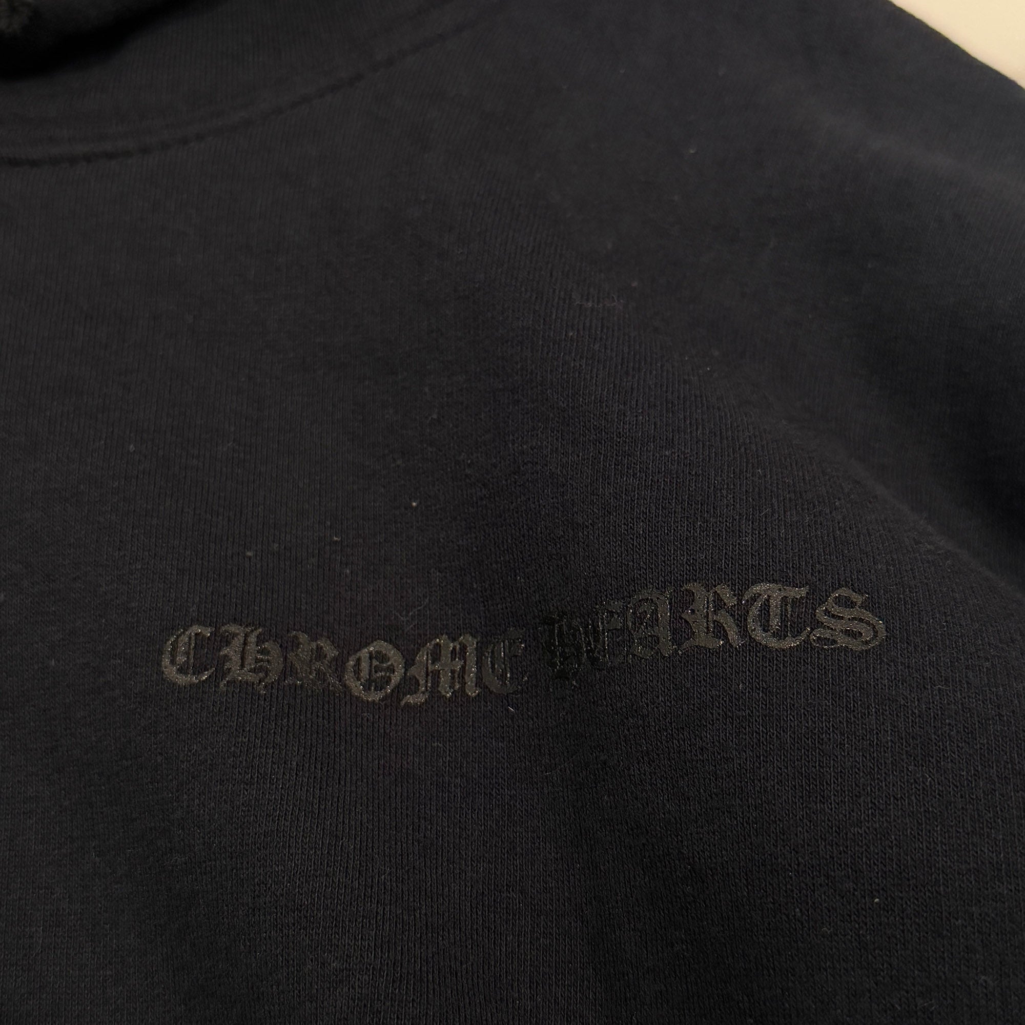 CHROME HEARTS Back CH Plus Print Thermal Pullover Hoodie Size S クロムハーツ バック CHプラス プリント サーマル プルオーバー フーディ サイズS